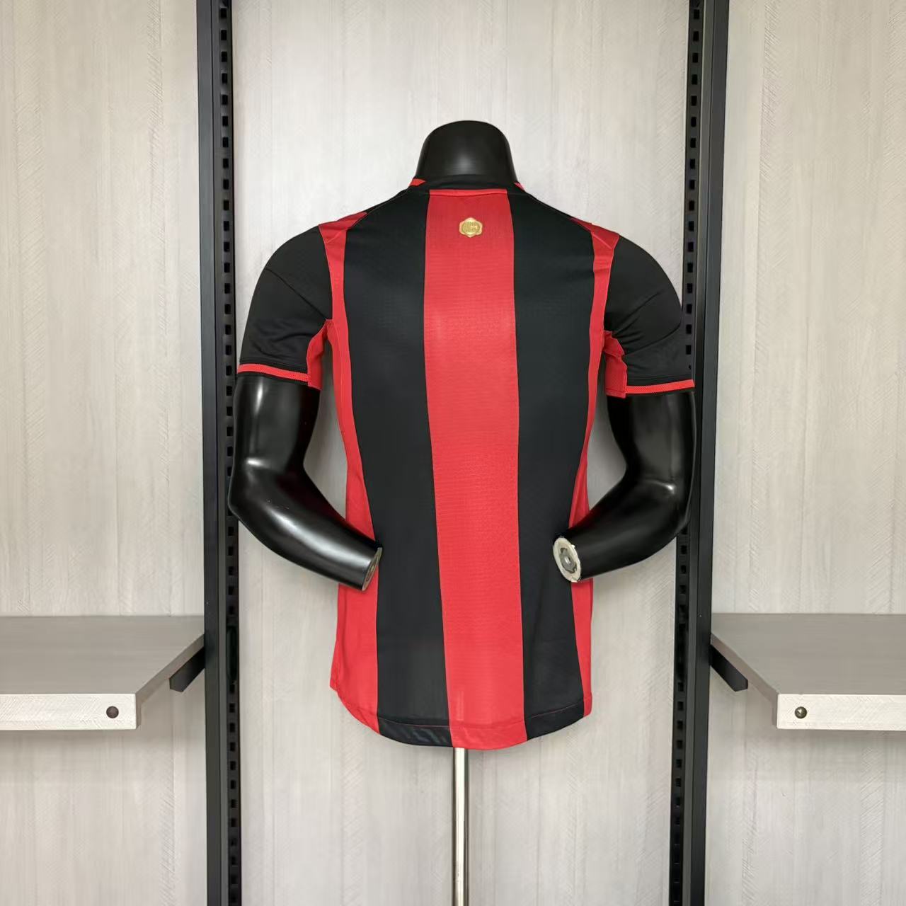 AC Milan Mens Player Version Home Jersey
