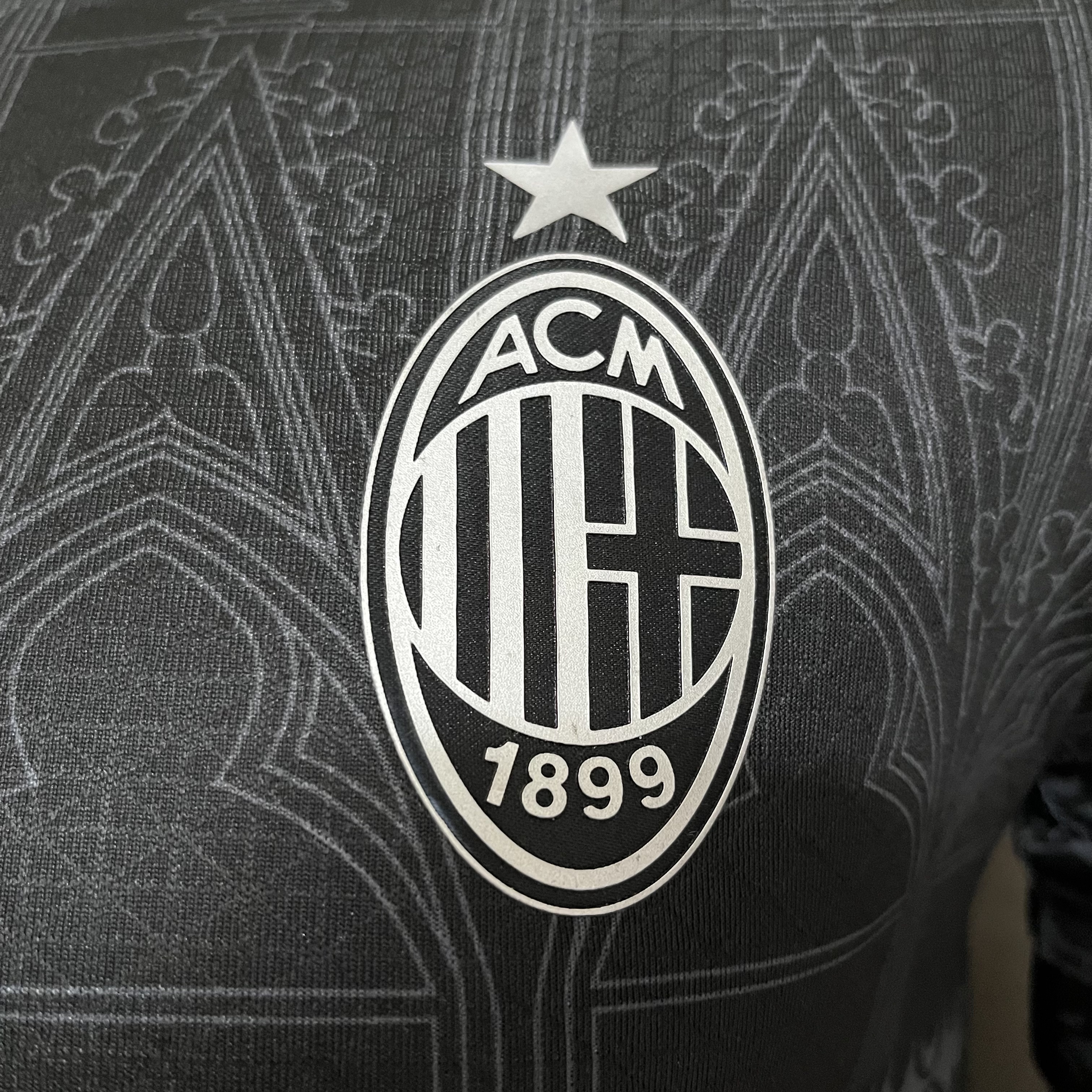 AC Milan Mens Player Version Joint Edition Jersey