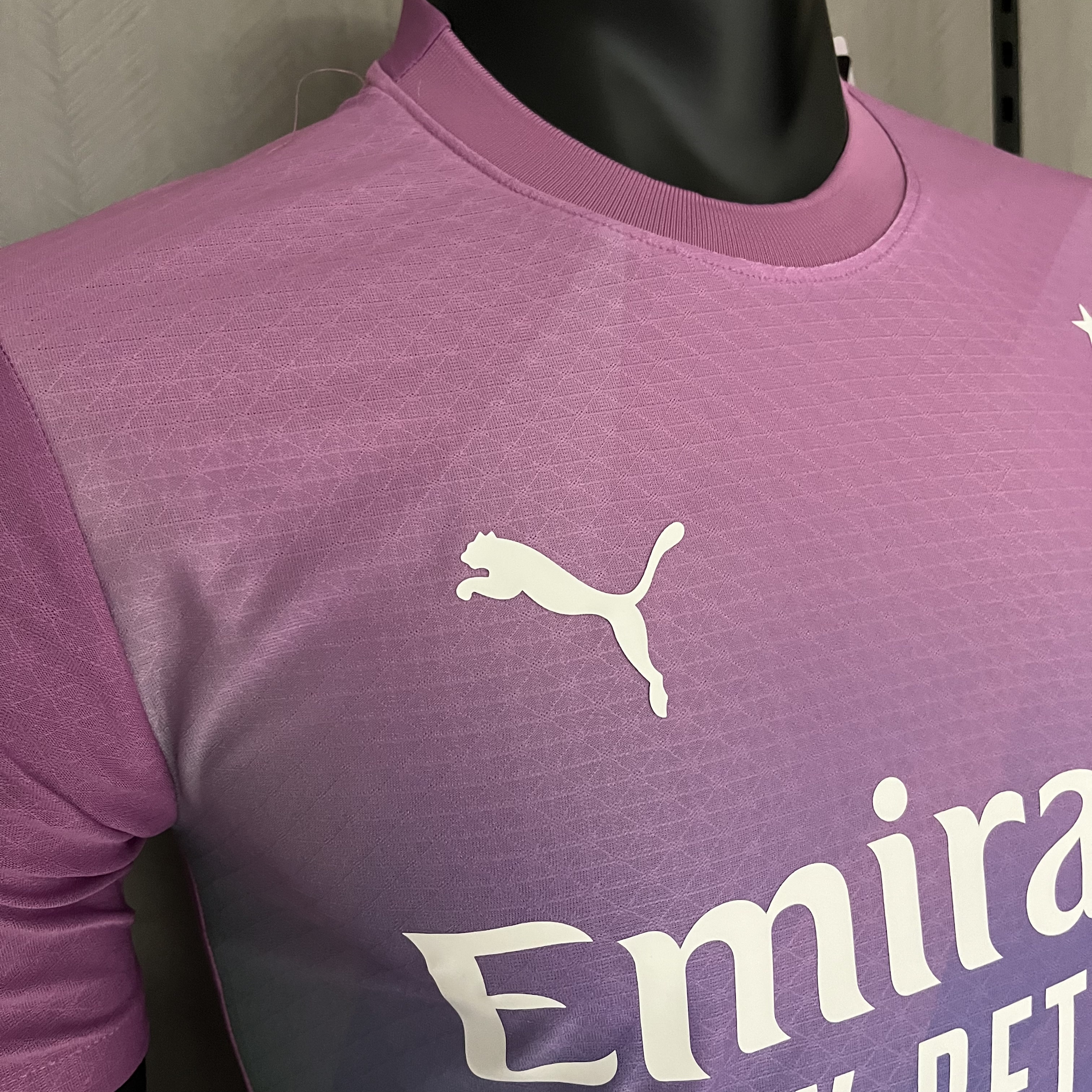 AC Milan Mens Player Version Third Jersey