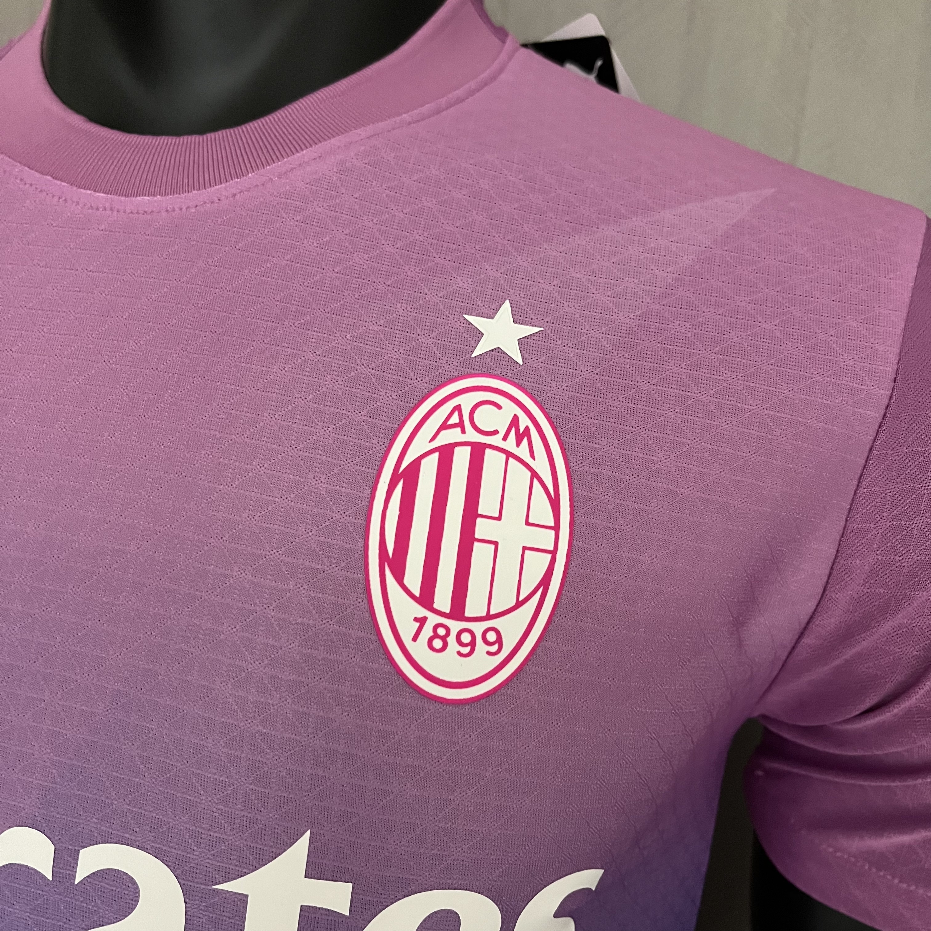 AC Milan Mens Player Version Third Jersey