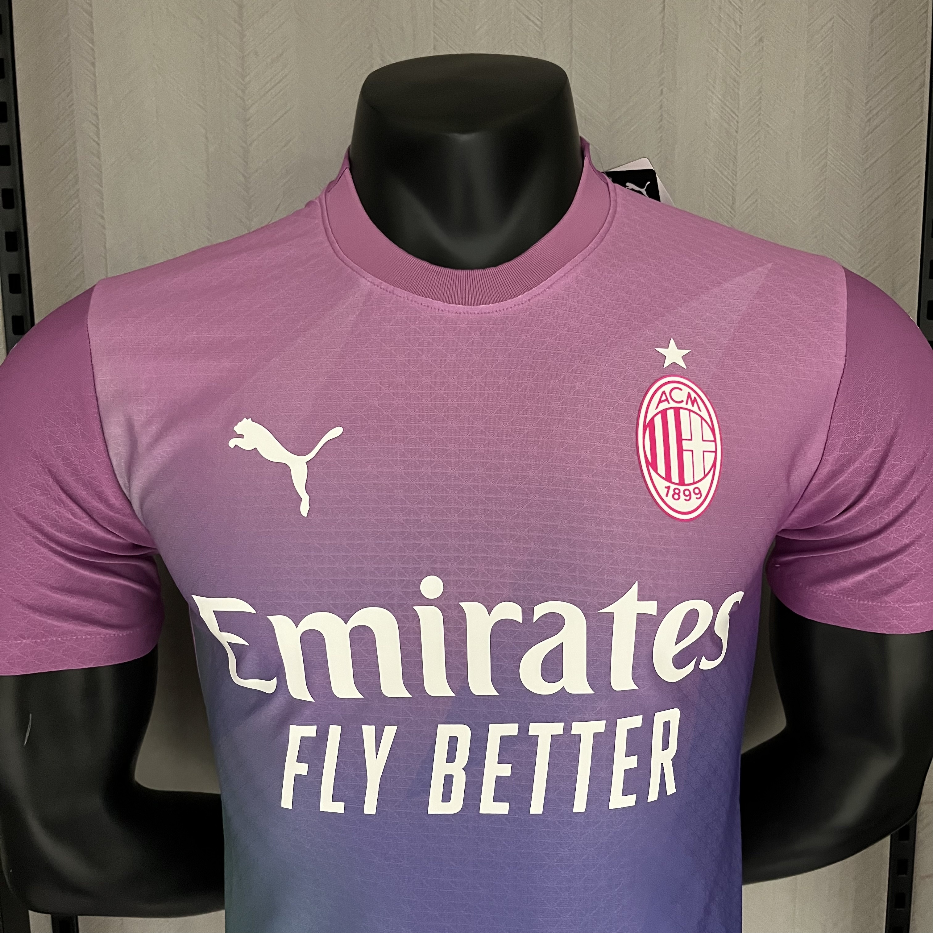 AC Milan Mens Player Version Third Jersey
