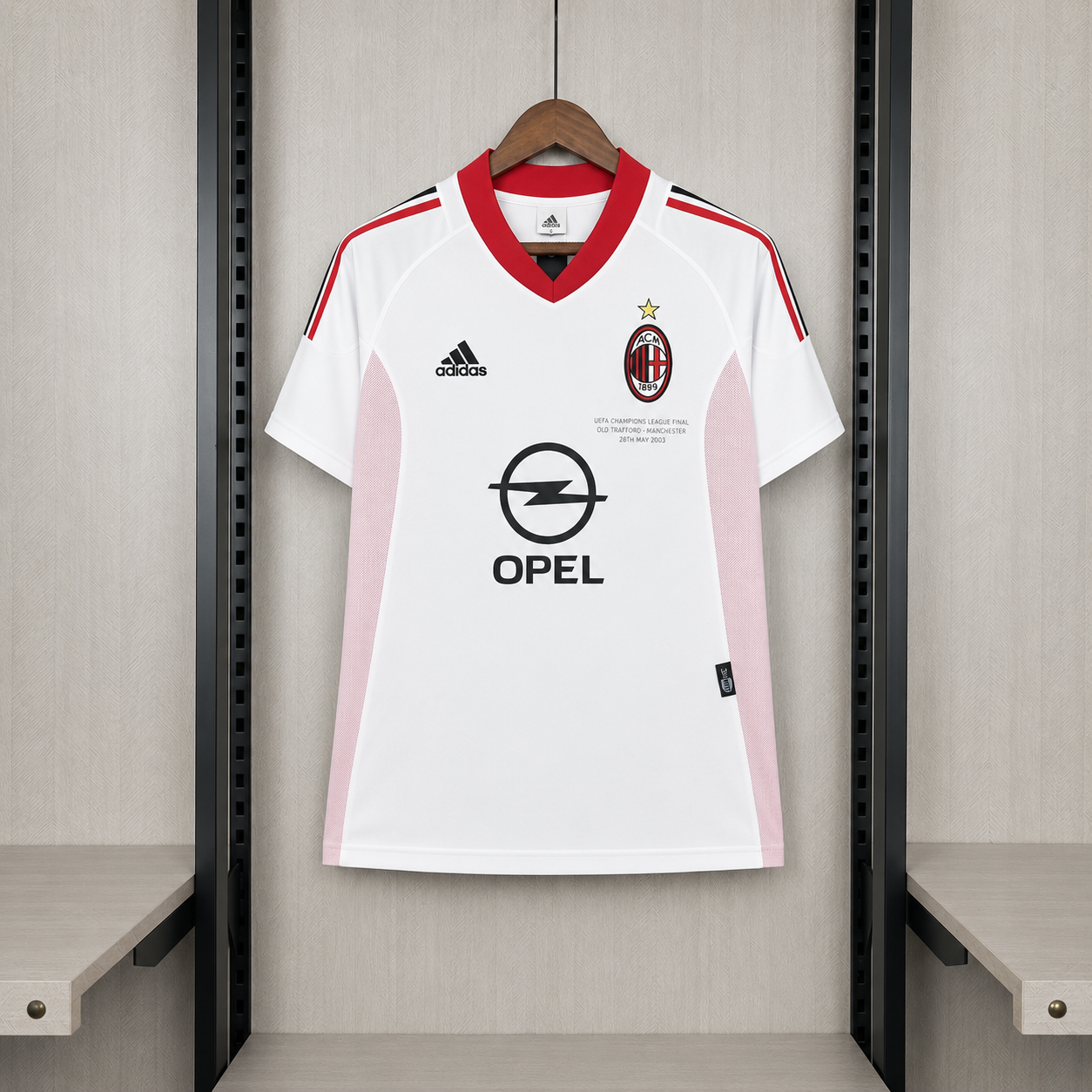 AC Milan Mens Retro Away Jersey