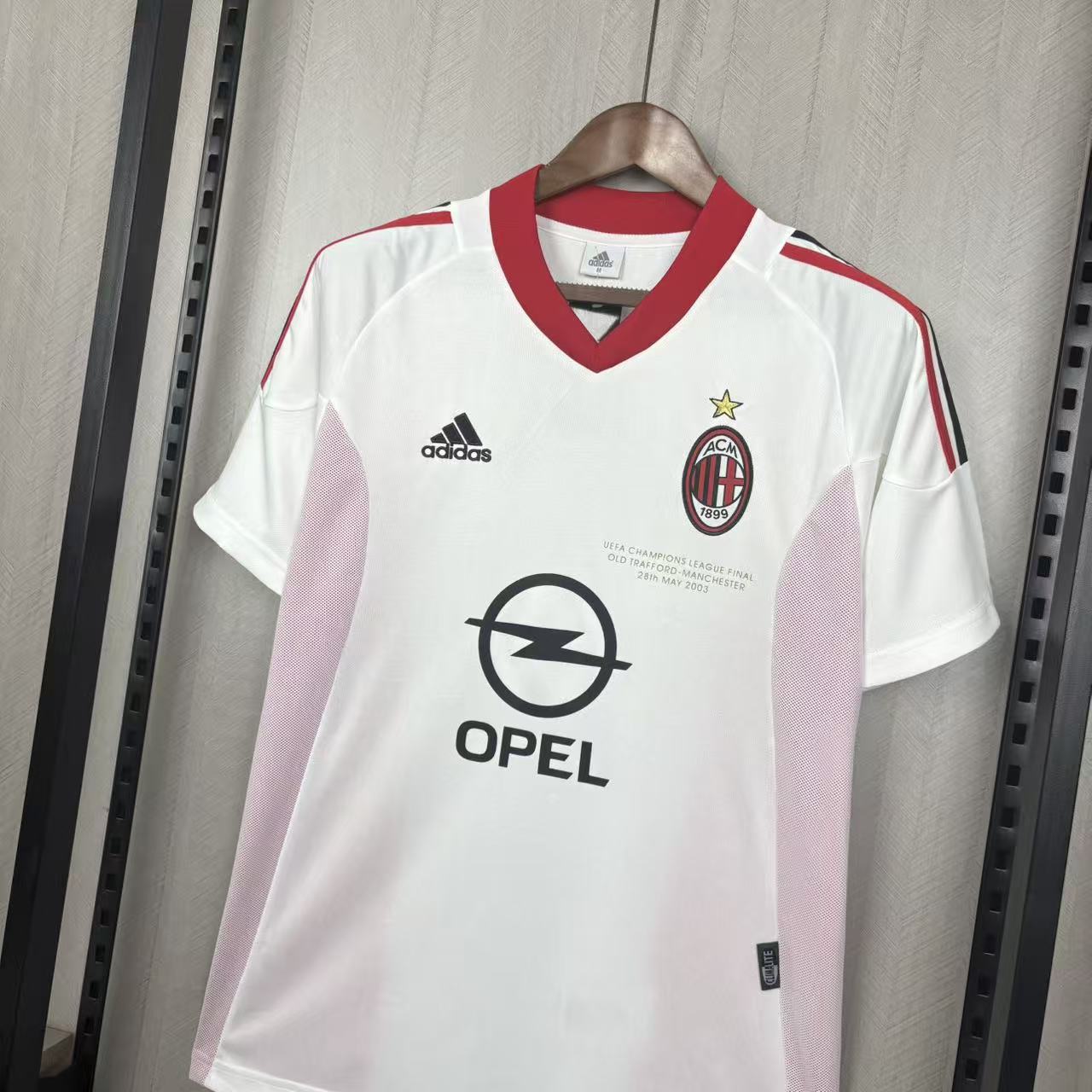 AC Milan Mens Retro Away Jersey