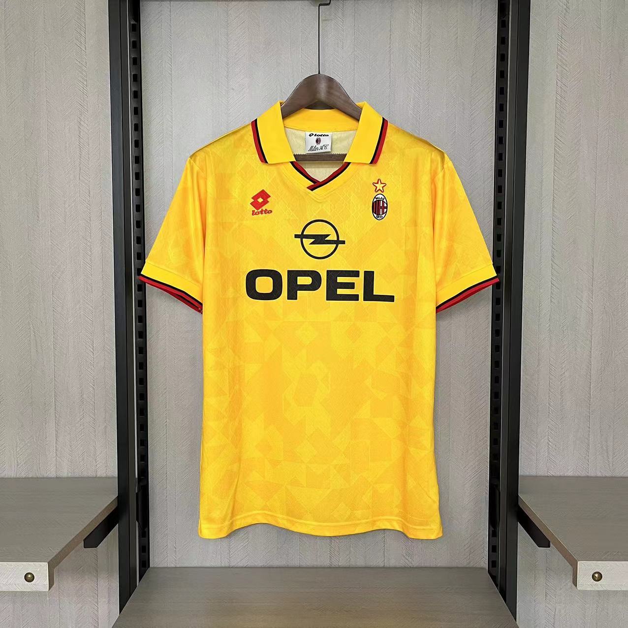 AC Milan Mens Retro Fourth Jersey