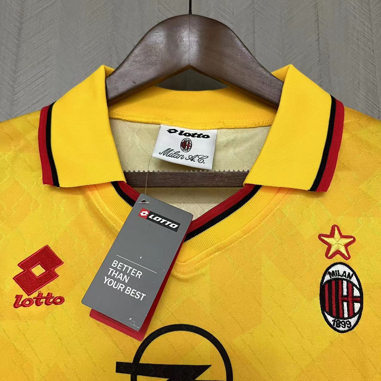 AC Milan Mens Retro Fourth Jersey