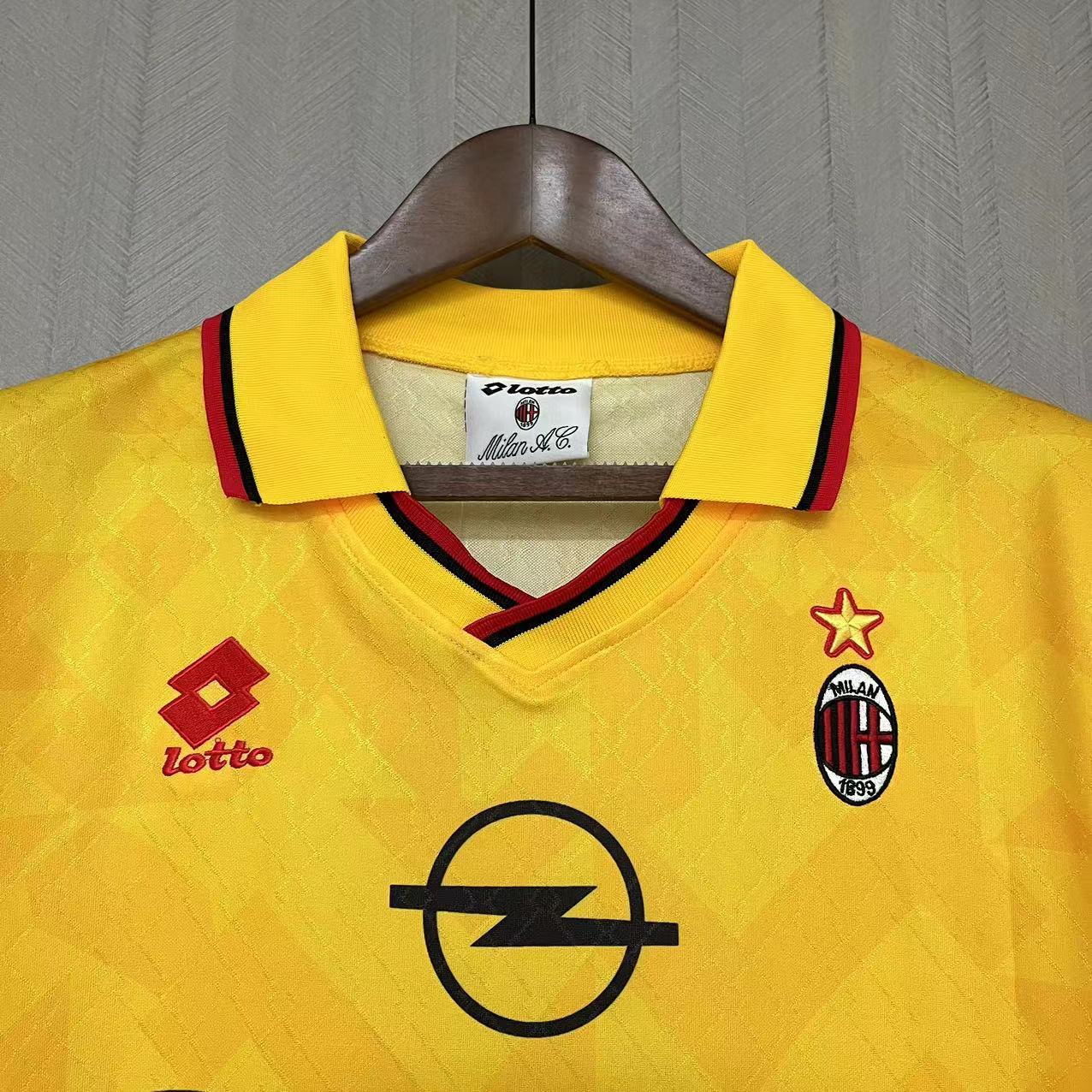 AC Milan Mens Retro Fourth Jersey
