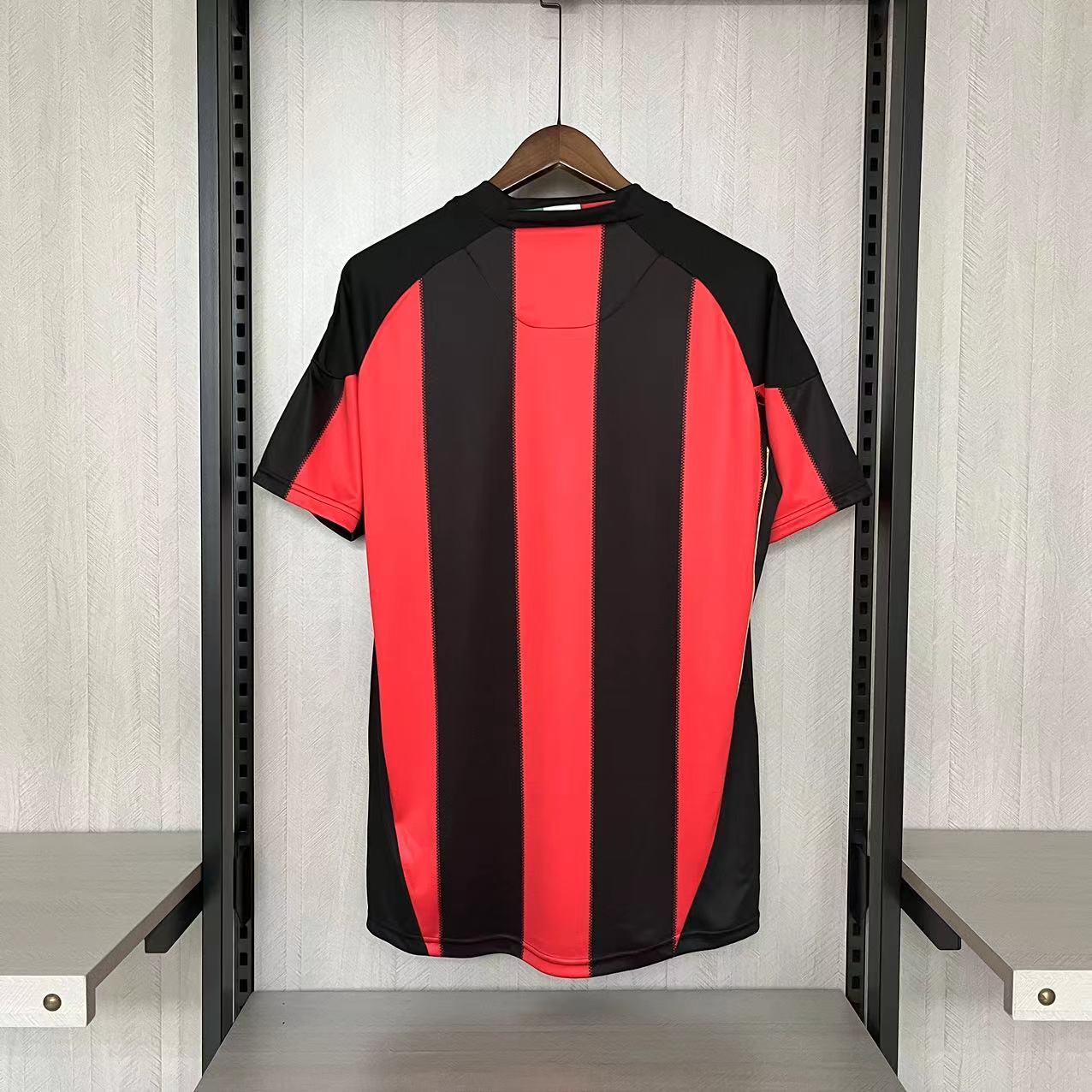 AC Milan Mens Retro Home Jersey