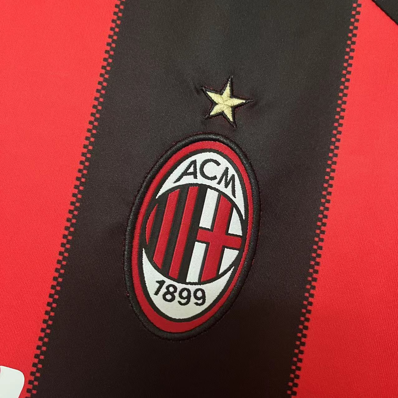 AC Milan Mens Retro Home Jersey