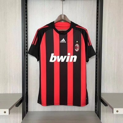AC Milan Mens Retro Home Jersey 01