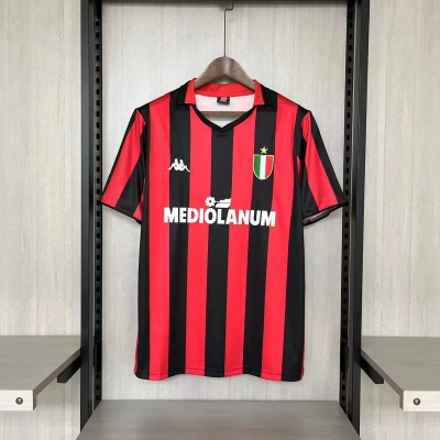 AC Milan Mens Retro Home Jersey 01