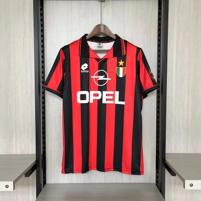 AC Milan Mens Retro Home Jersey 01
