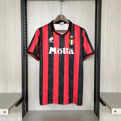 AC Milan Mens Retro Home Jersey 01