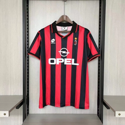 AC Milan Mens Retro Home Jersey 01