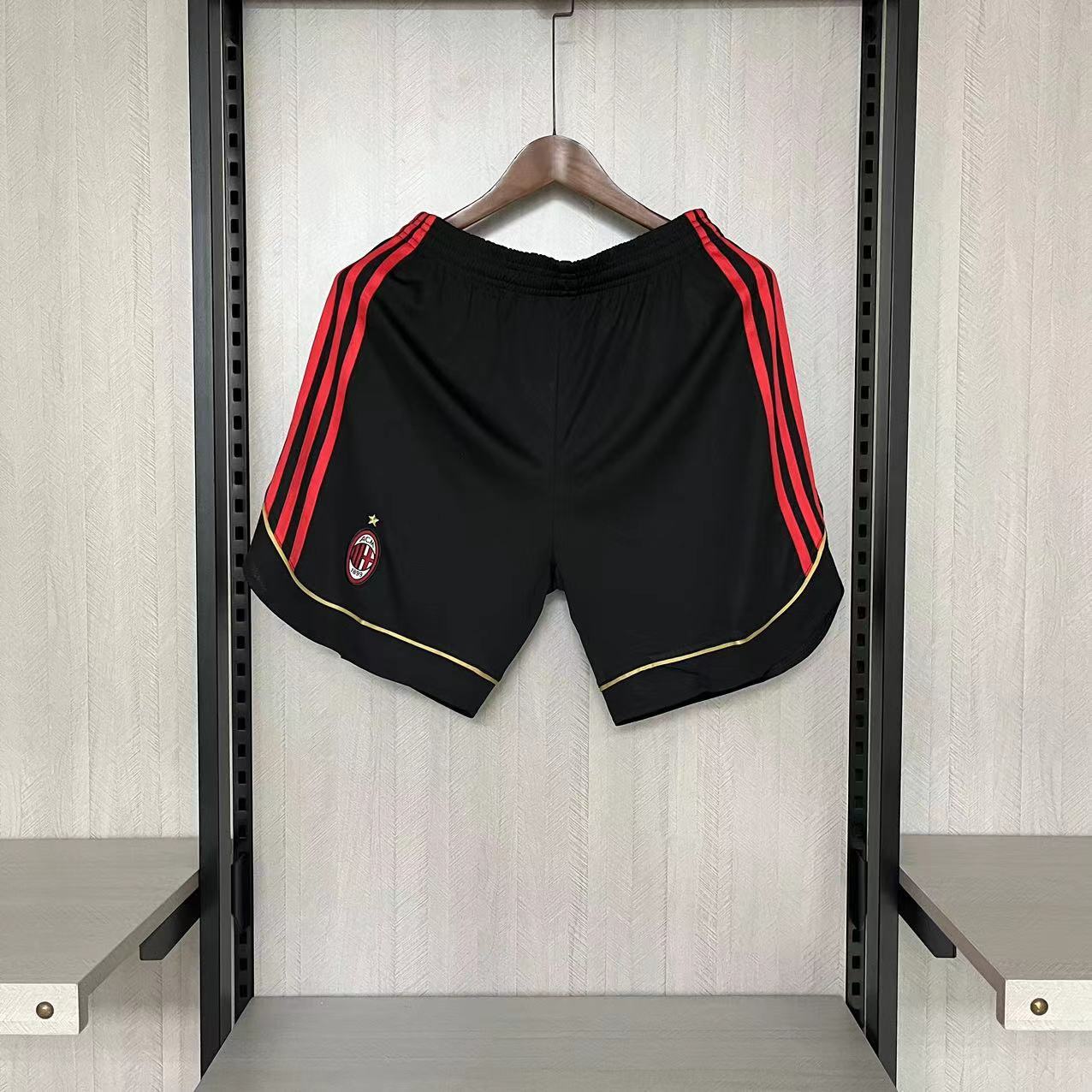 AC Milan Mens Retro Home Pants
