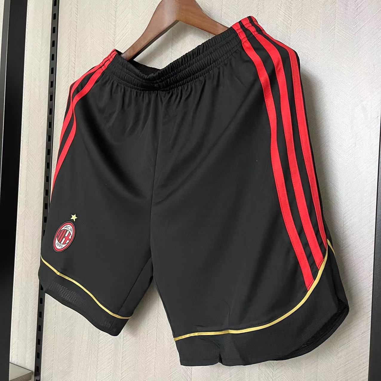 AC Milan Mens Retro Home Pants