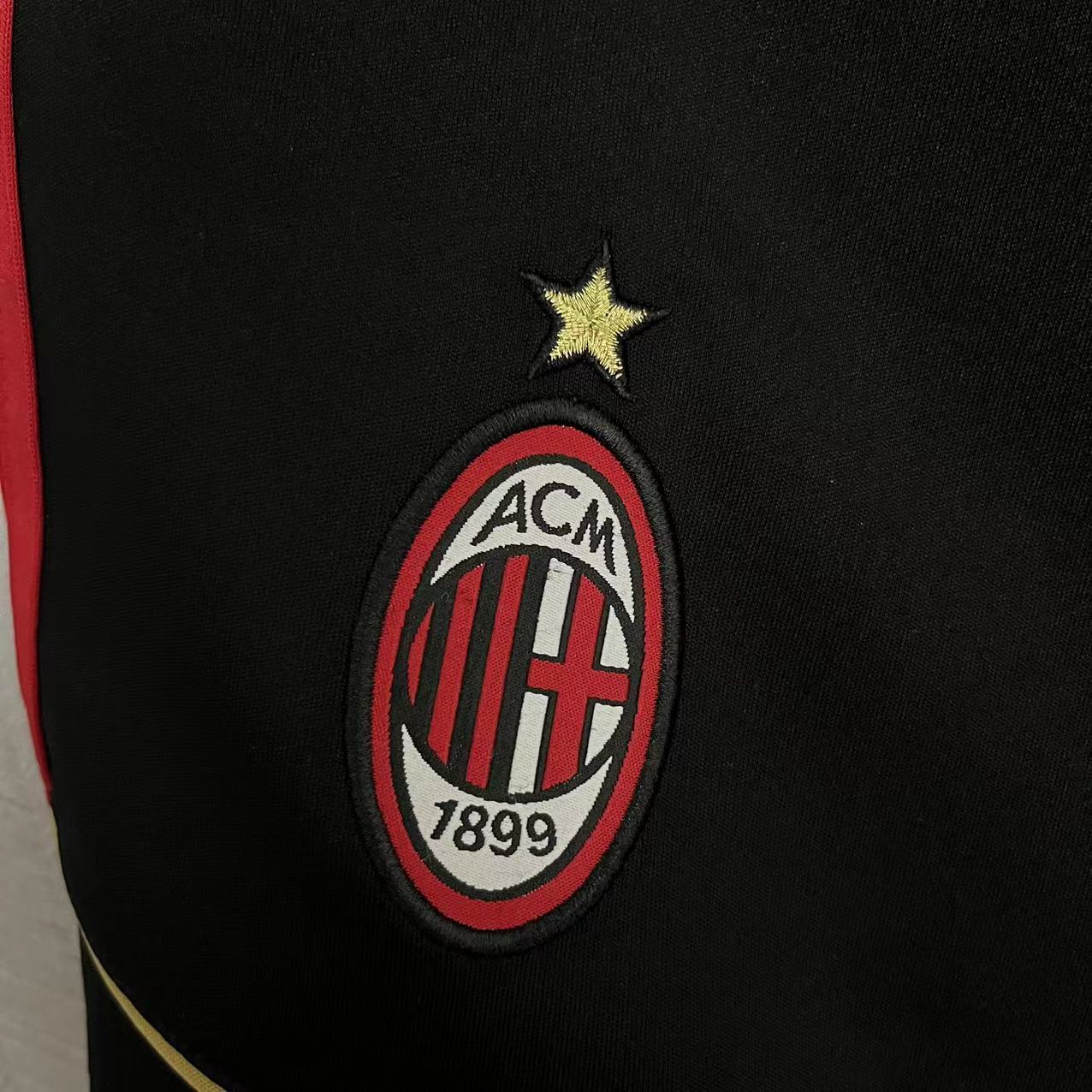 AC Milan Mens Retro Home Pants