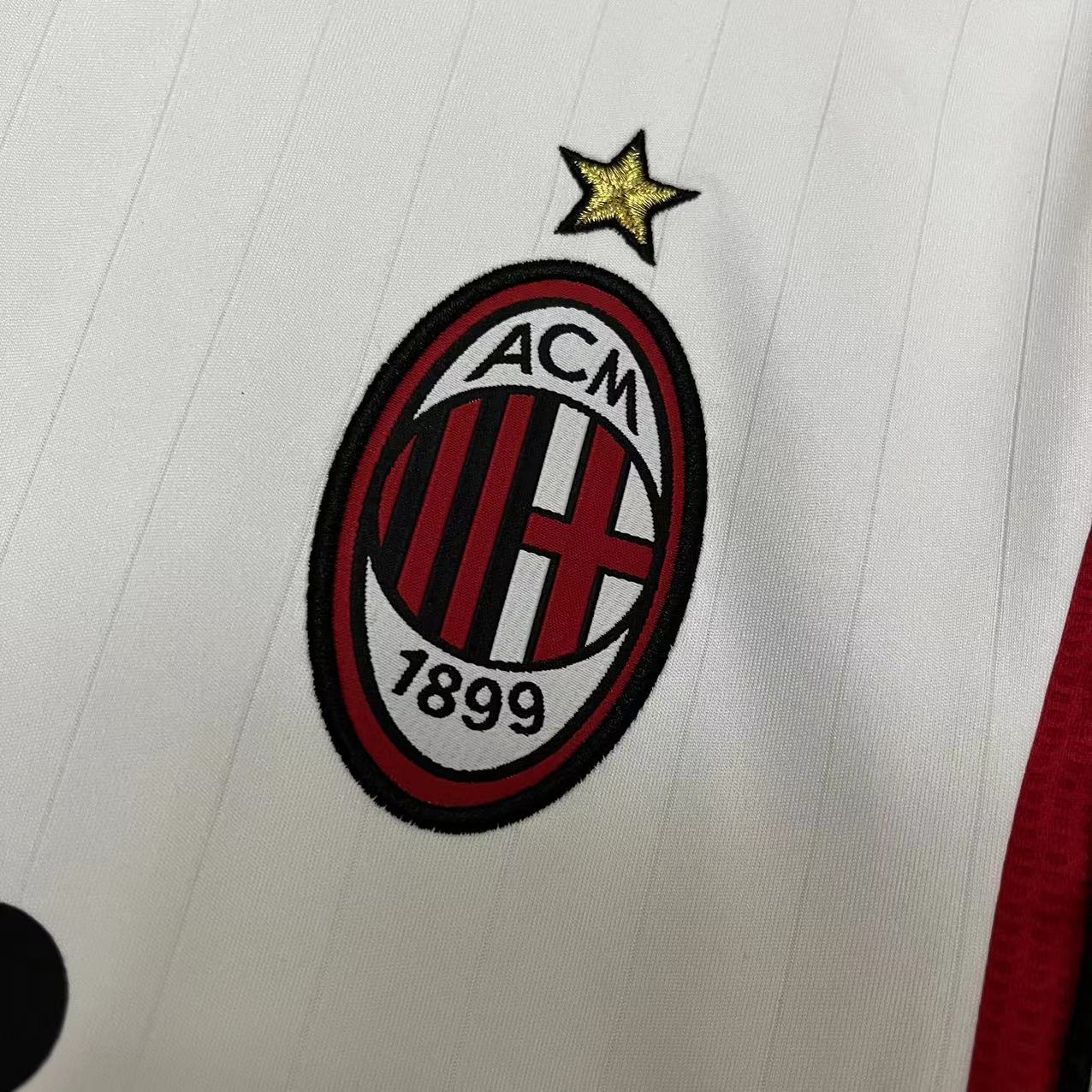 AC Milan Mens Retro Long Sleeve Away Jersey