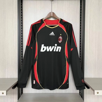 AC Milan Mens Retro Long Sleeve Third Jersey 01