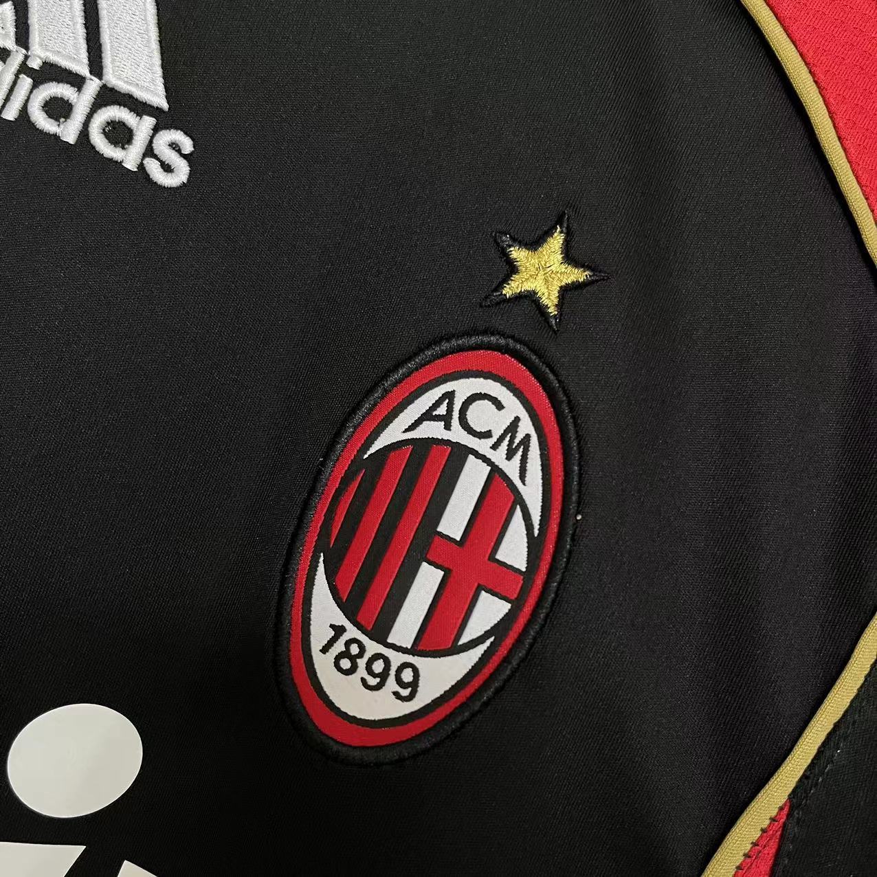 AC Milan Mens Retro Long Sleeve Third Jersey