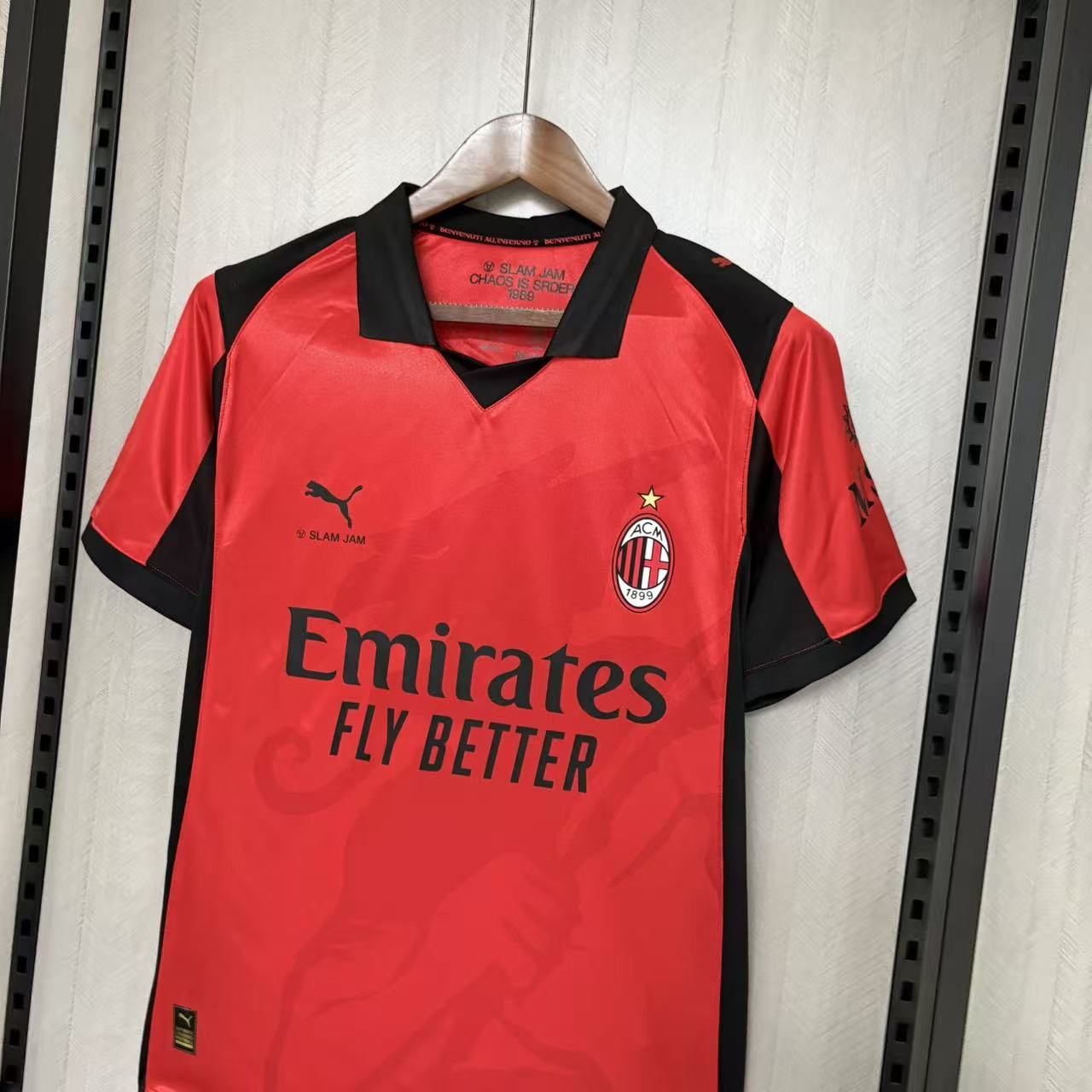 AC Milan Mens Slam Jam Jersey