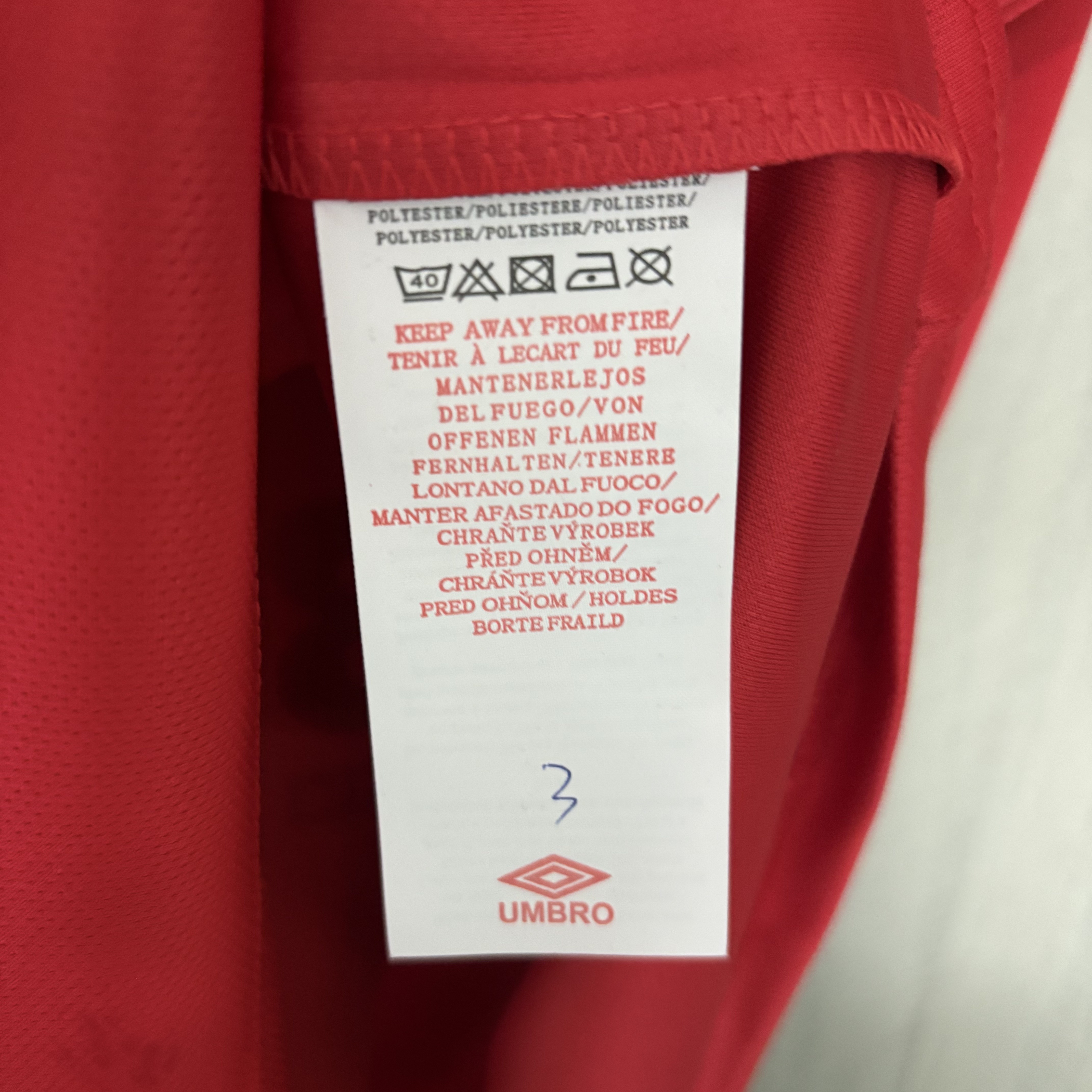 Bari Mens Red Jersey