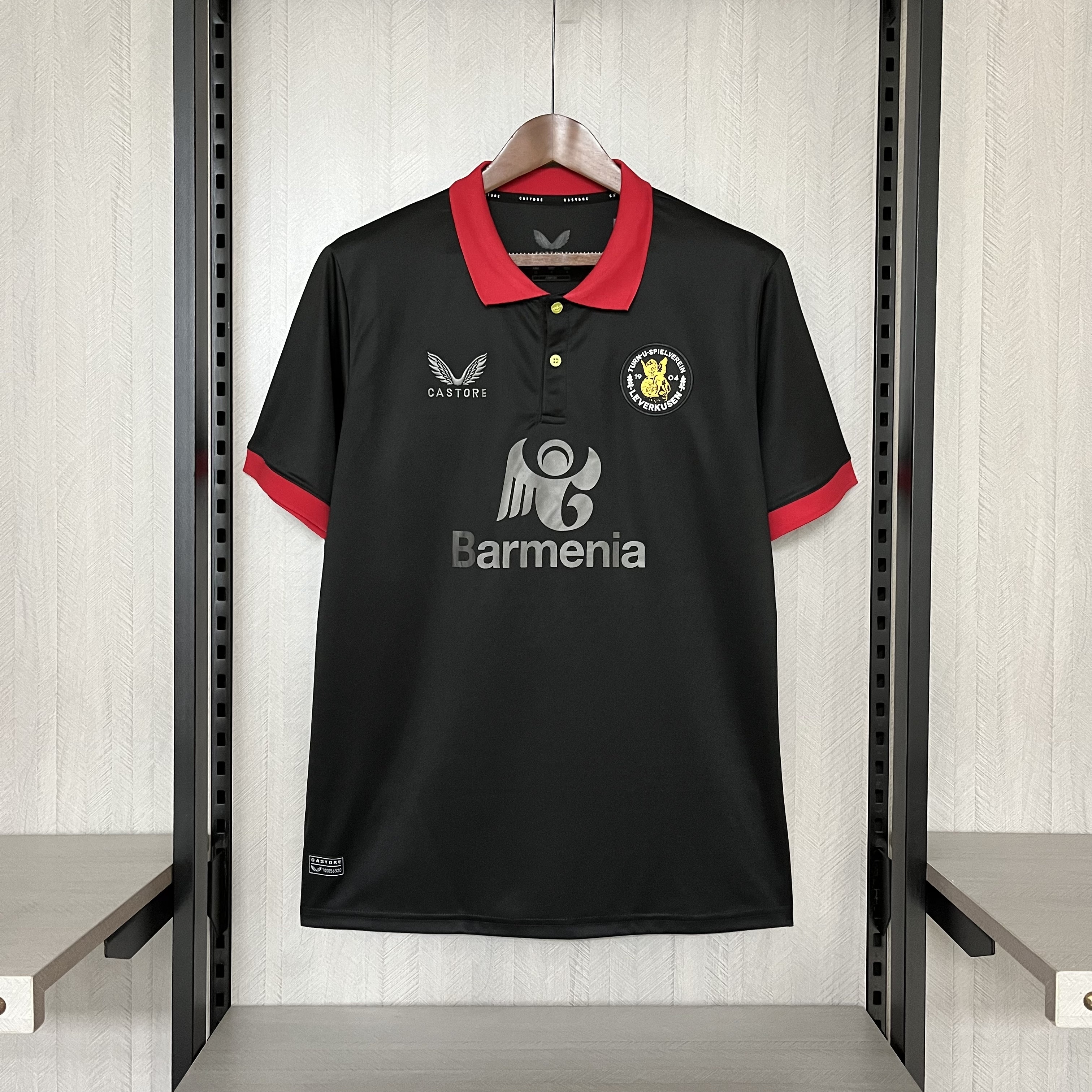Bayer Leverkusen 2024/25 Mens Black 120th Anniversary Jersey