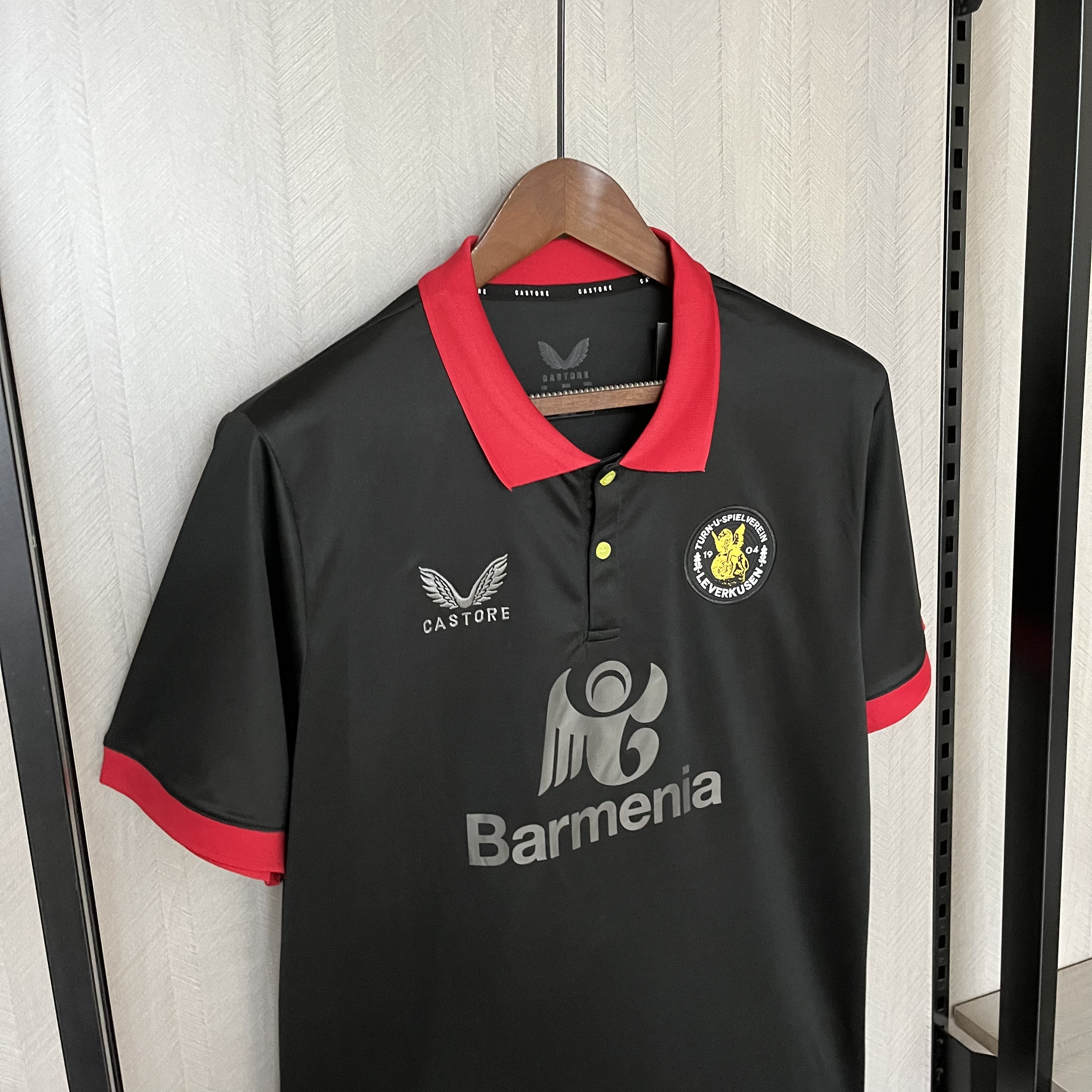 Bayer Leverkusen 2024/25 Mens Black 120th Anniversary Jersey