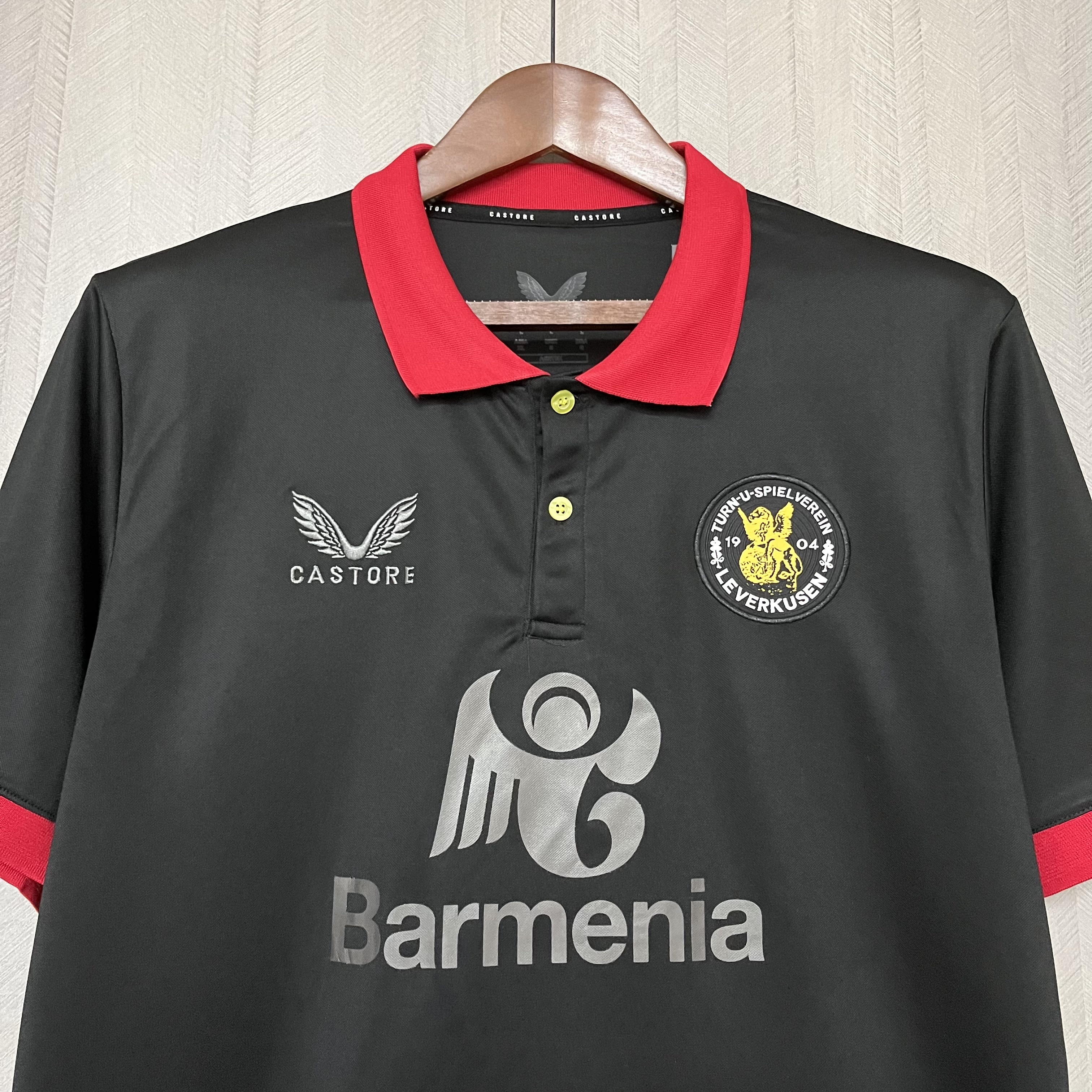 Bayer Leverkusen 2024/25 Mens Black 120th Anniversary Jersey