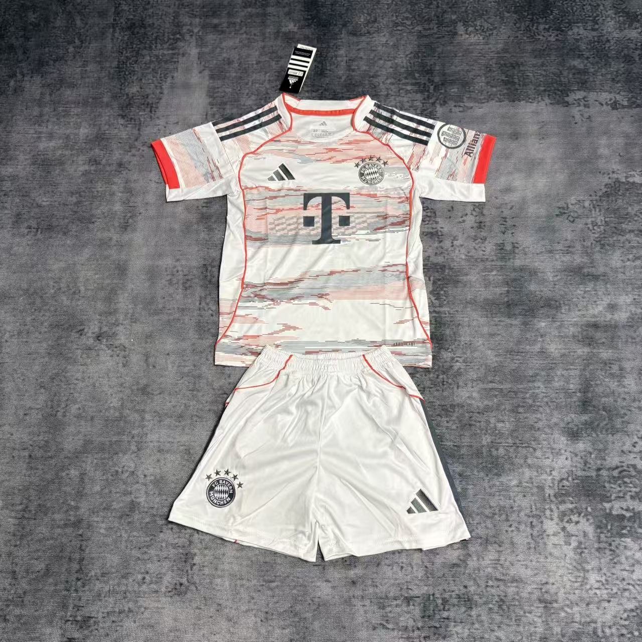 Bayern Munich 2025/26 Kids Away Jersey