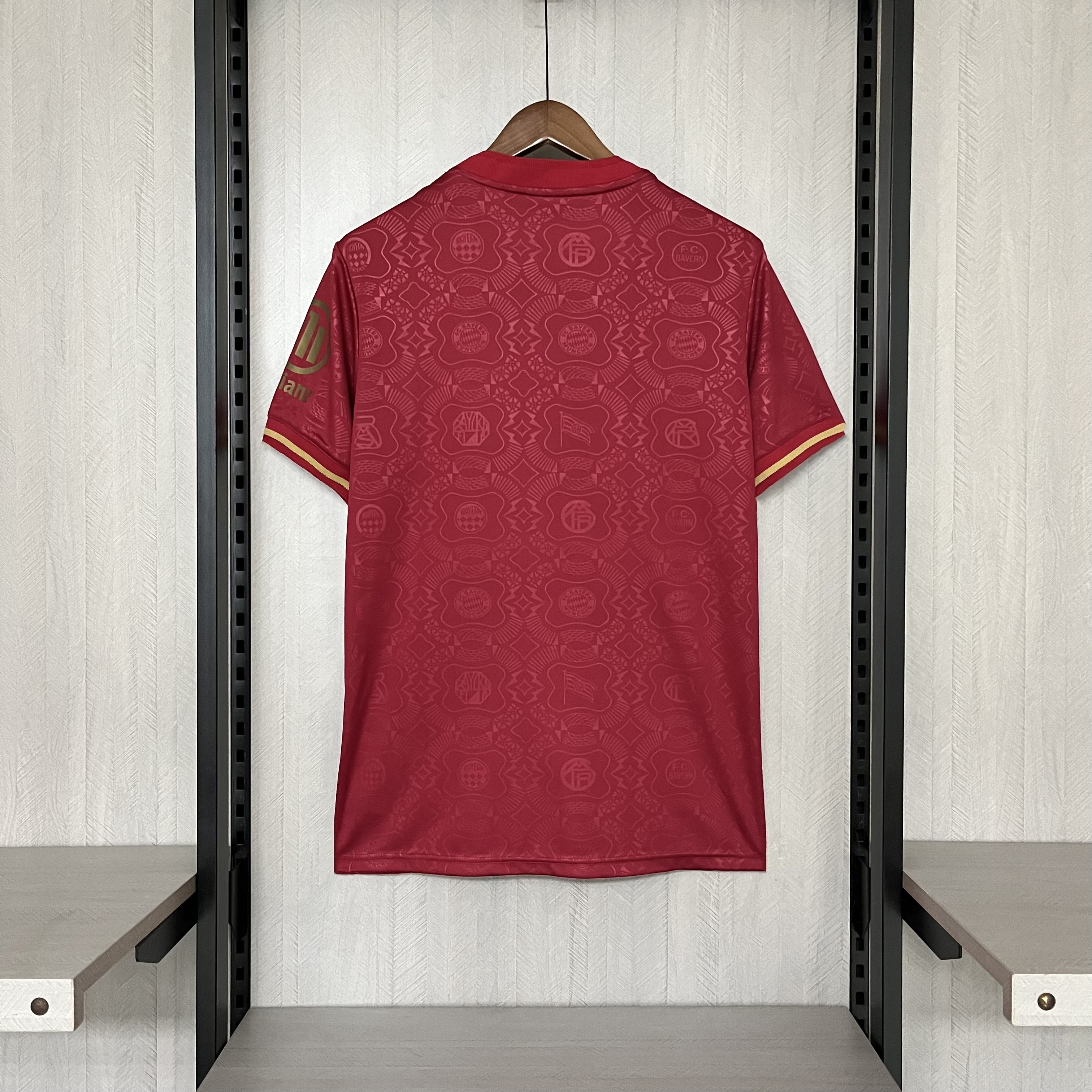 Bayern Munich 2025/26 Mens Red 125th Anniversary Jersey