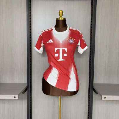 Bayern Munich 2025/26 Womens Home Jersey 01