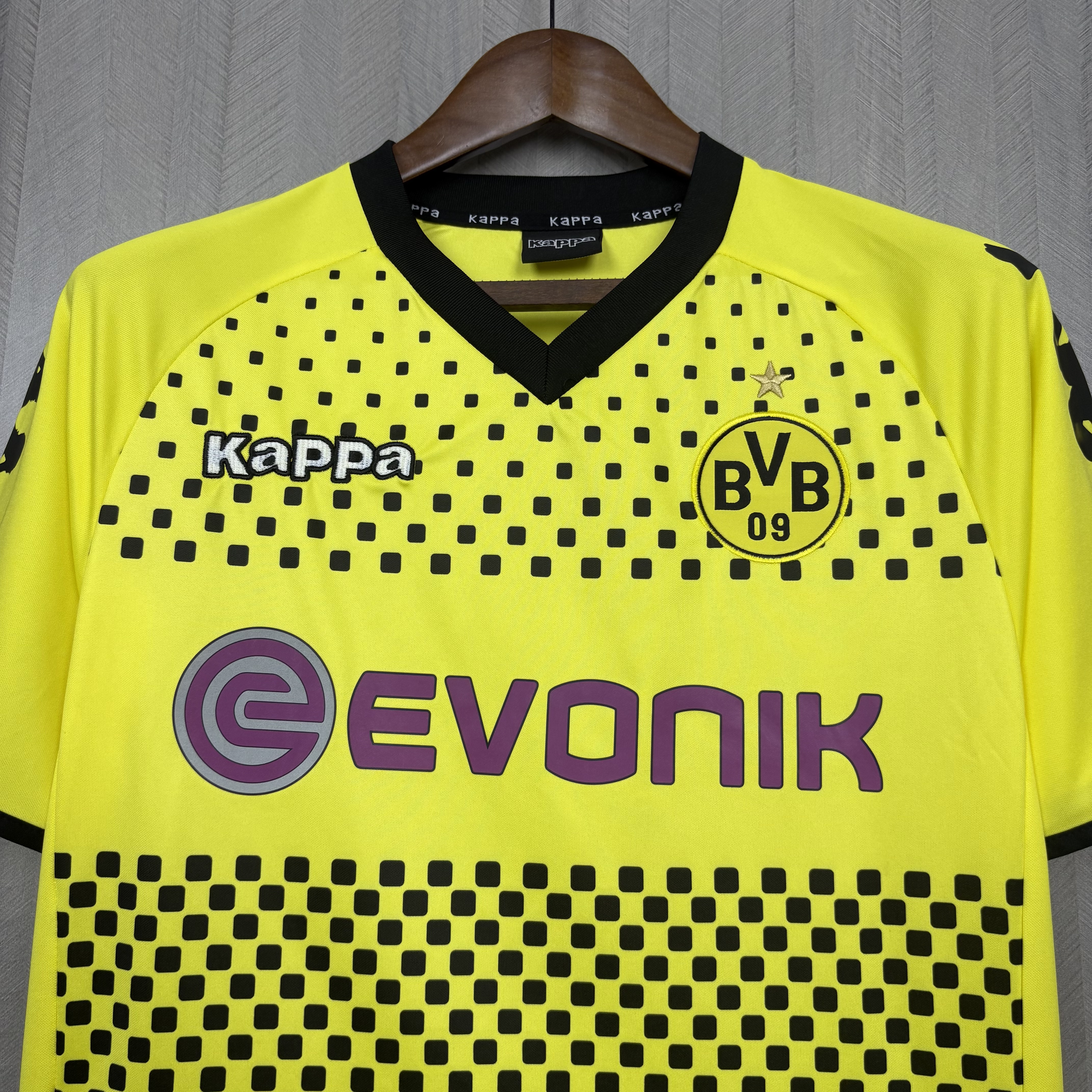 Borussia Dortmund 2011/12 Mens Retro Home Jersey