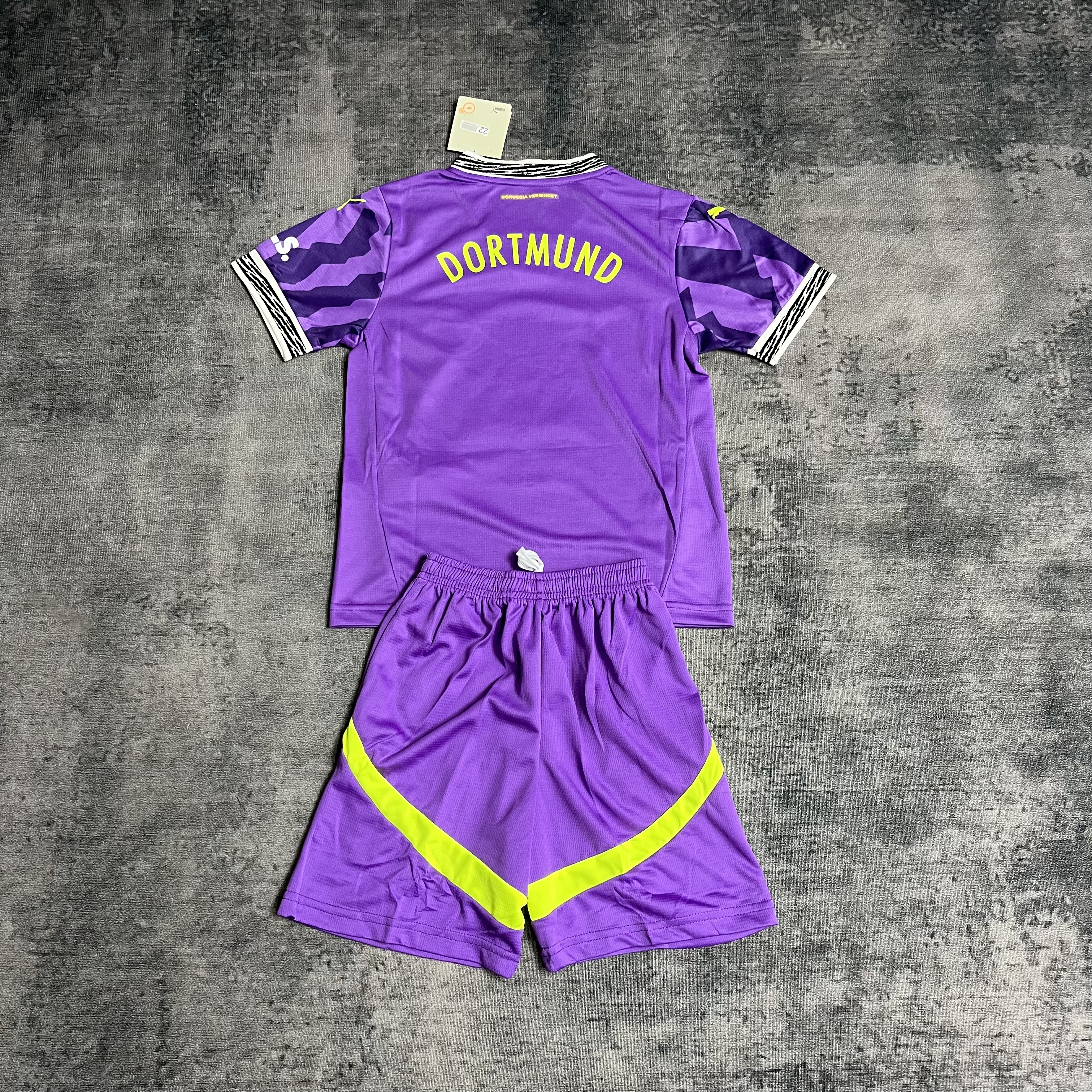 Borussia Dortmund 2025/26 Kids Purple Jersey