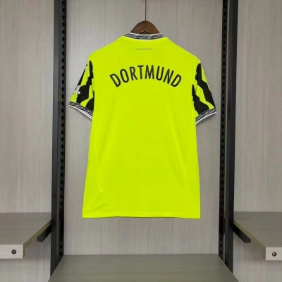 Borussia Dortmund 2025/26 Mens Fluorescent Green Jersey 02