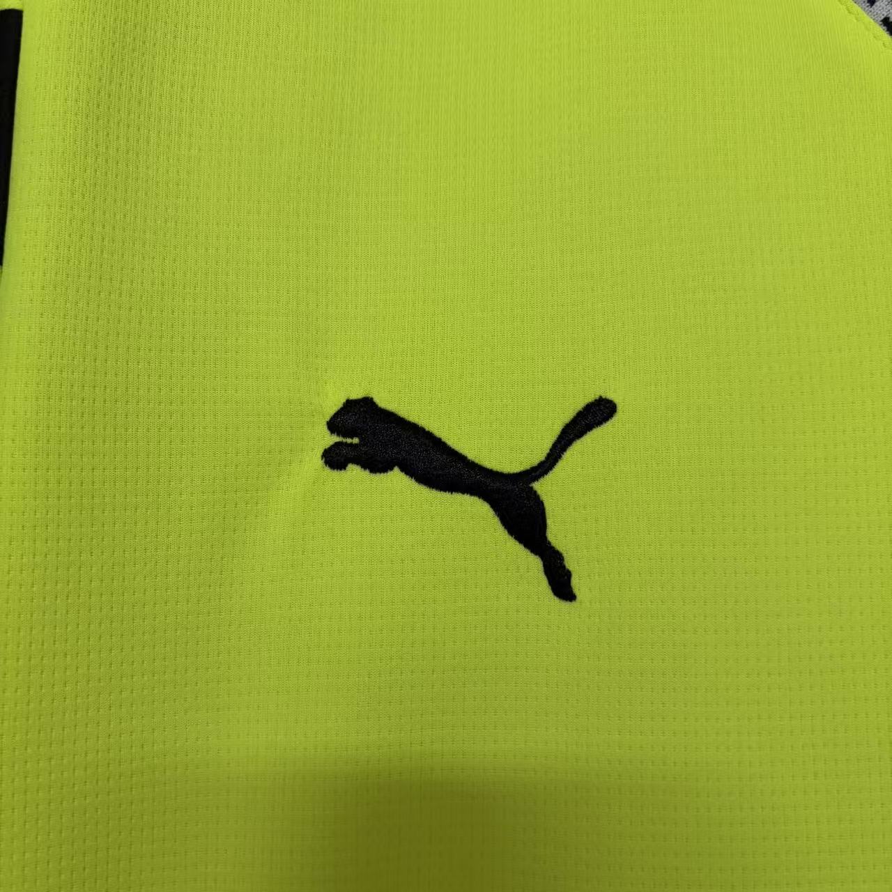 Borussia Dortmund 2025/26 Mens Fluorescent Green Jersey