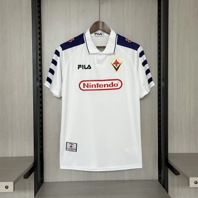 Fiorentina Mens Retro Away Jersey 01