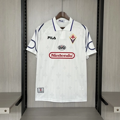 Fiorentina Mens Retro Away Jersey 01