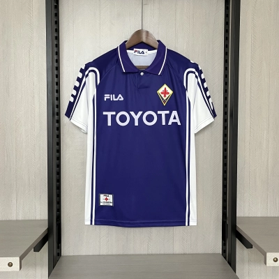 Fiorentina Mens Retro Home Jersey 01