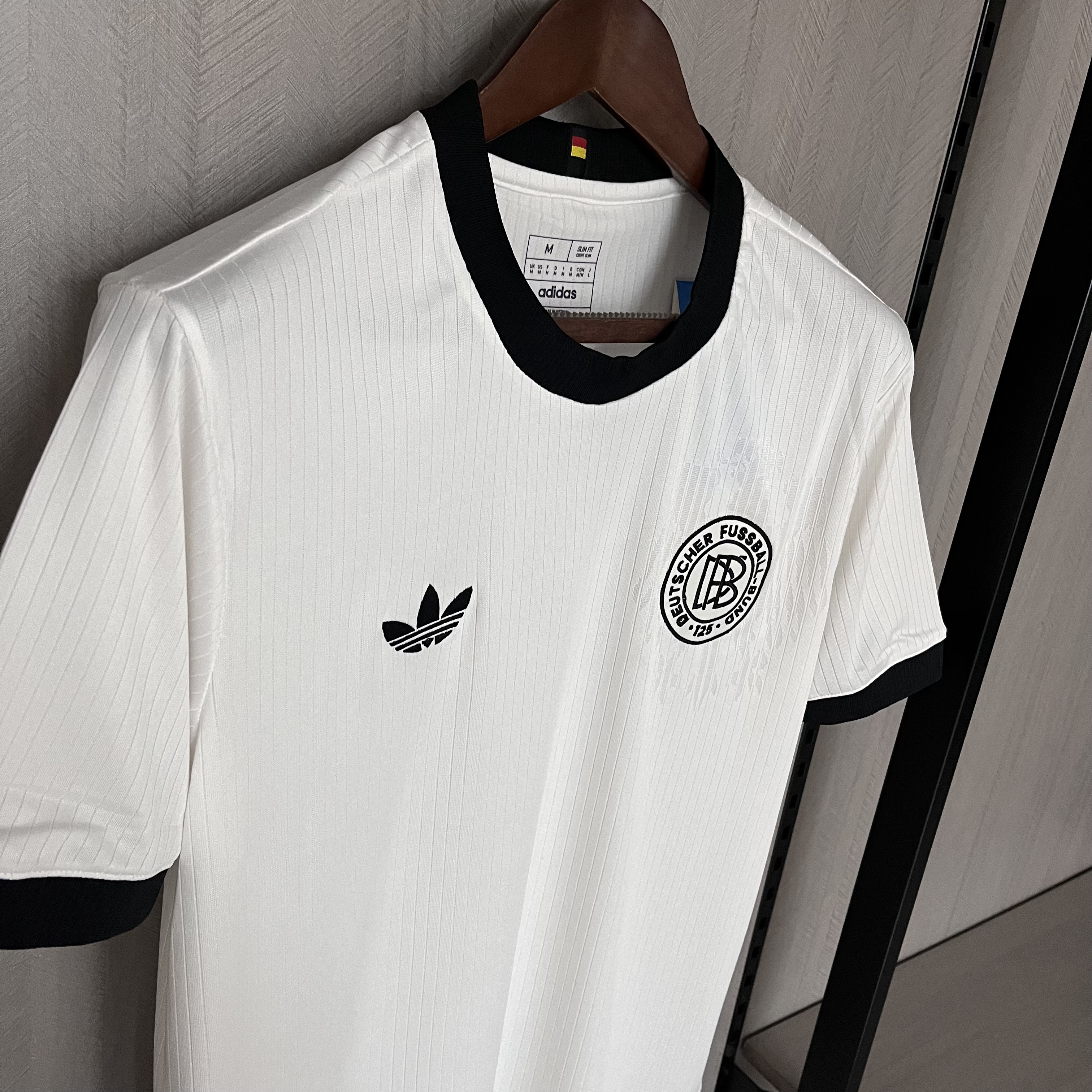 Germany 2025 Mens White 120th Anniversary Jersey