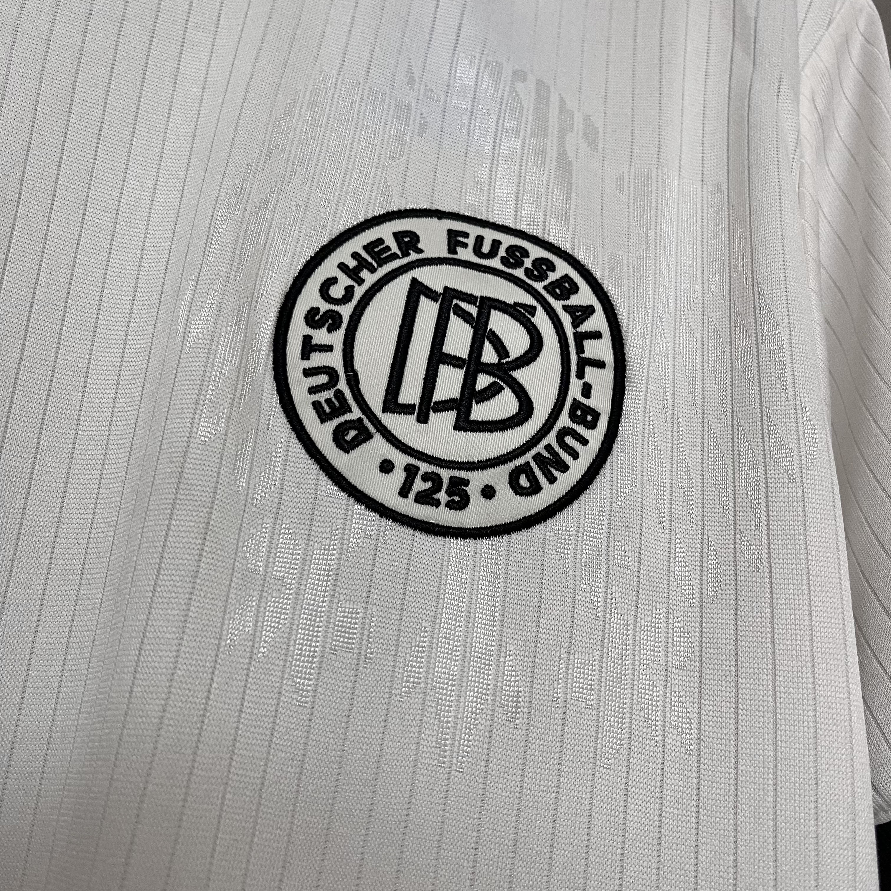 Germany 2025 Mens White 120th Anniversary Jersey