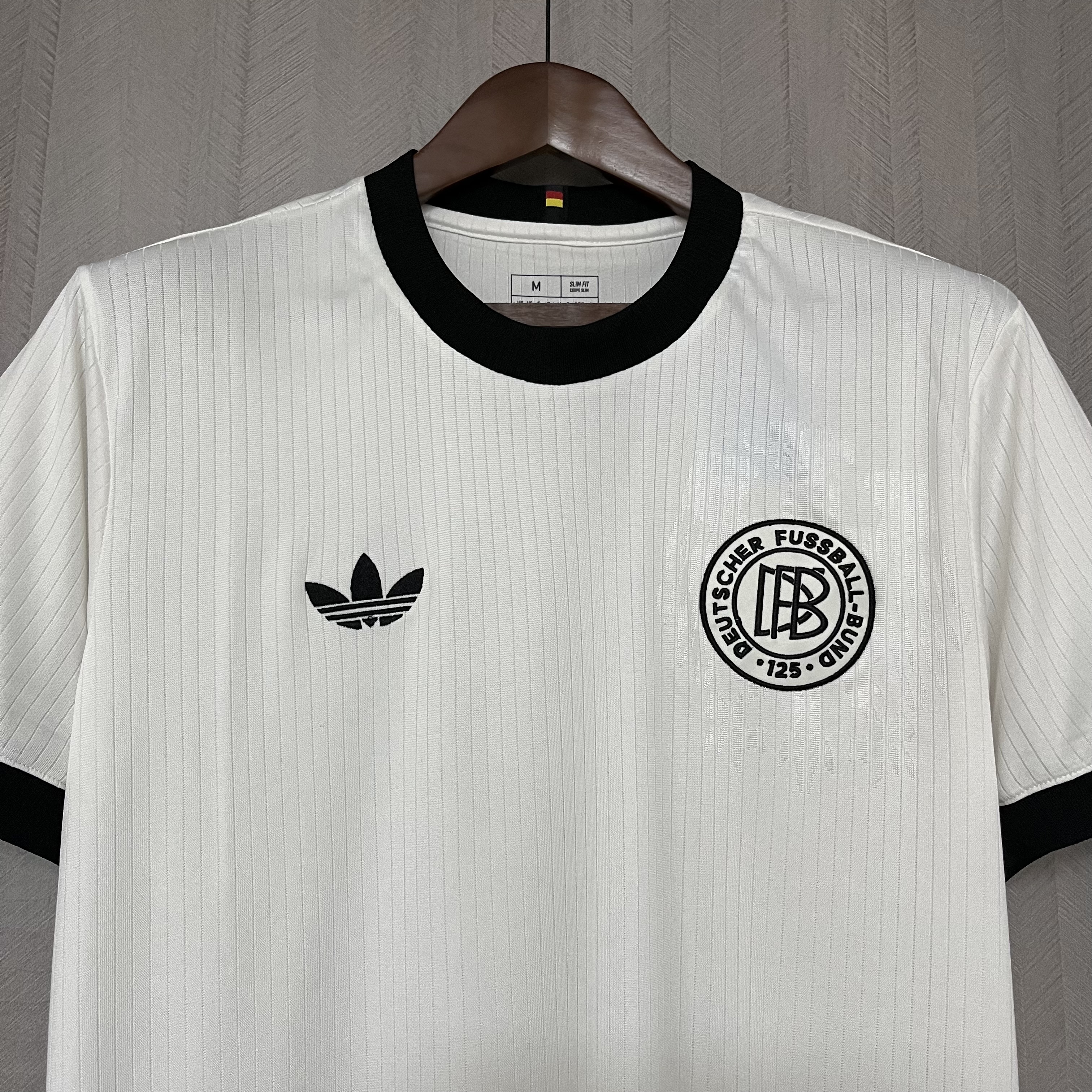 Germany 2025 Mens White 120th Anniversary Jersey