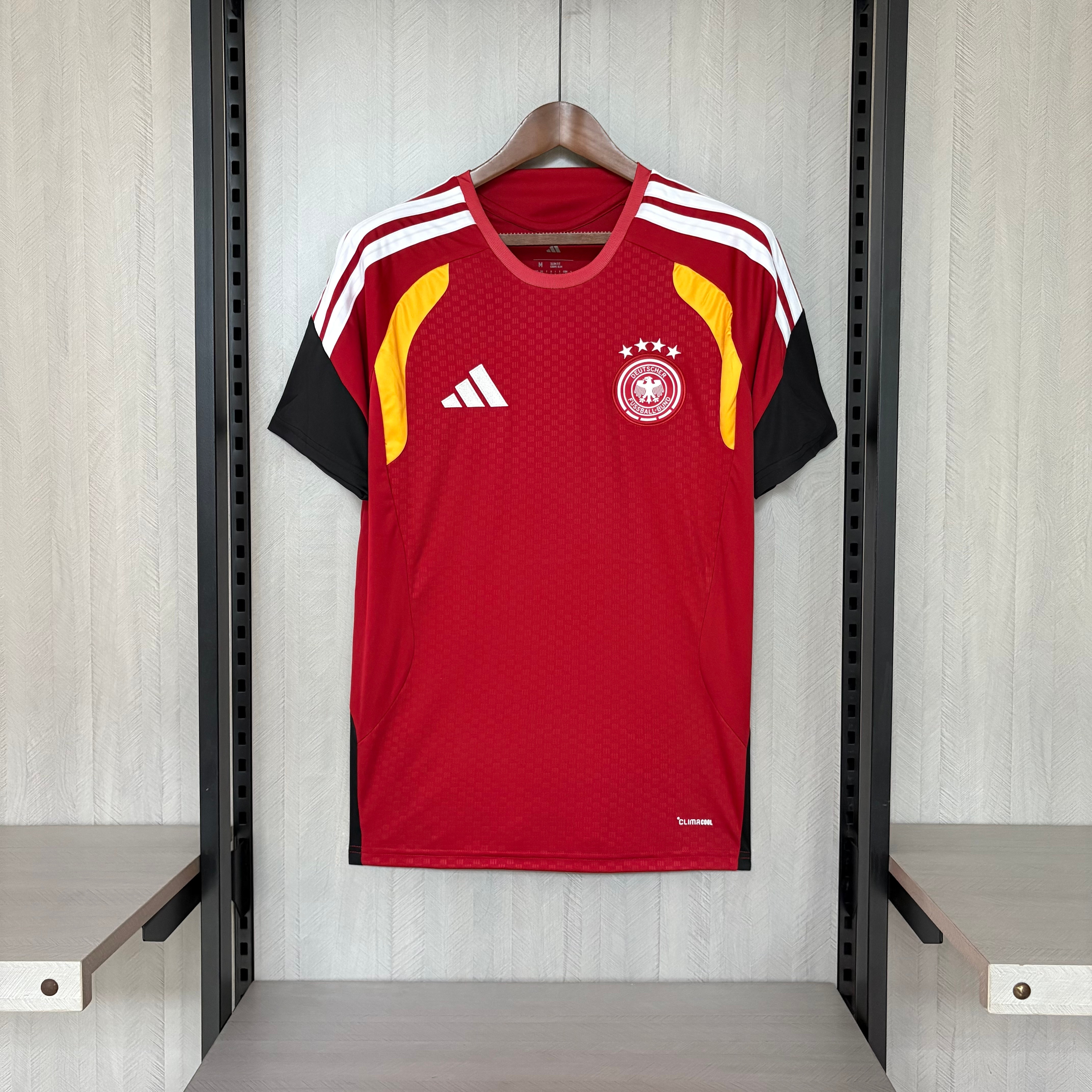 Germany 2026 Mens Red Training Jersey