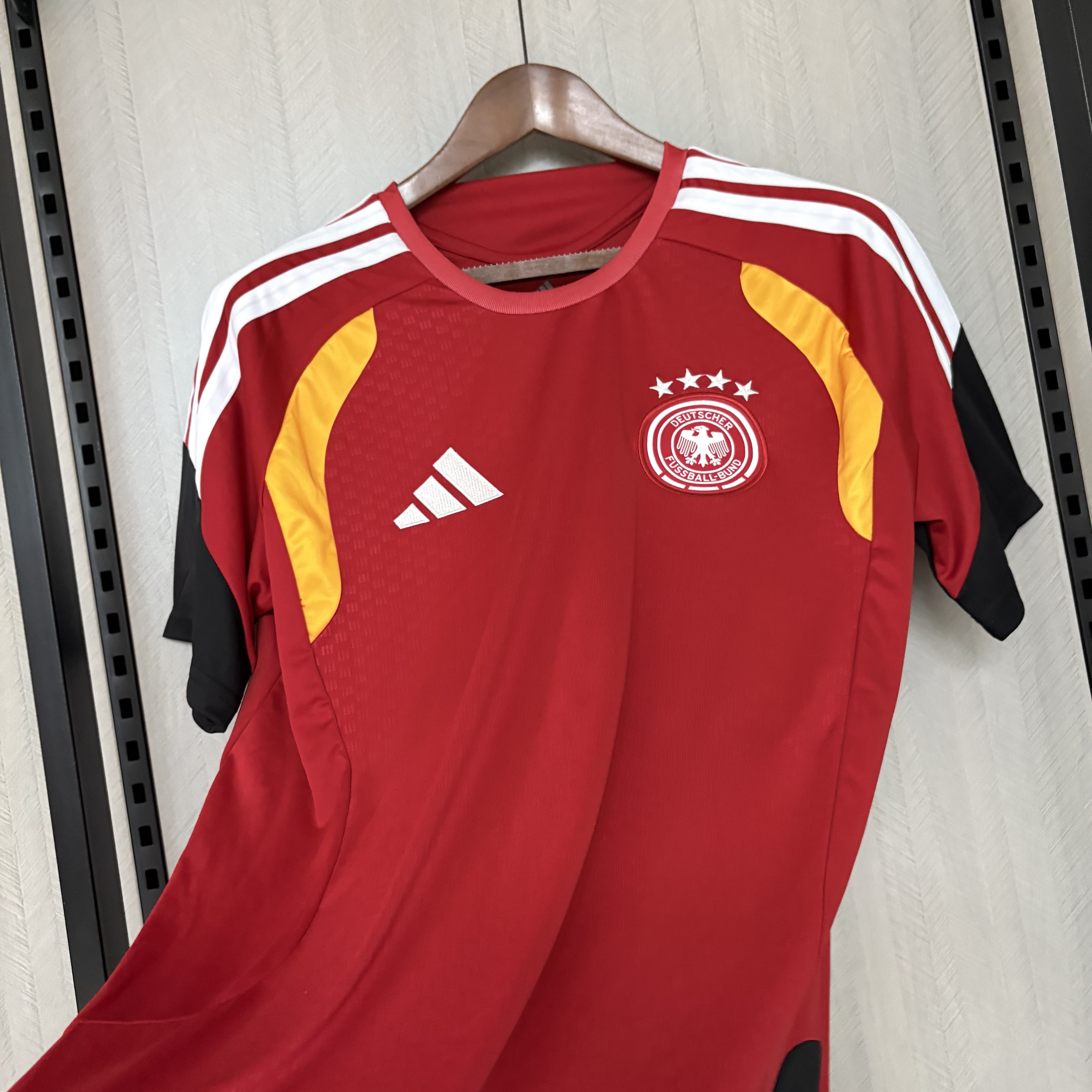 Germany 2026 Mens Red Training Jersey