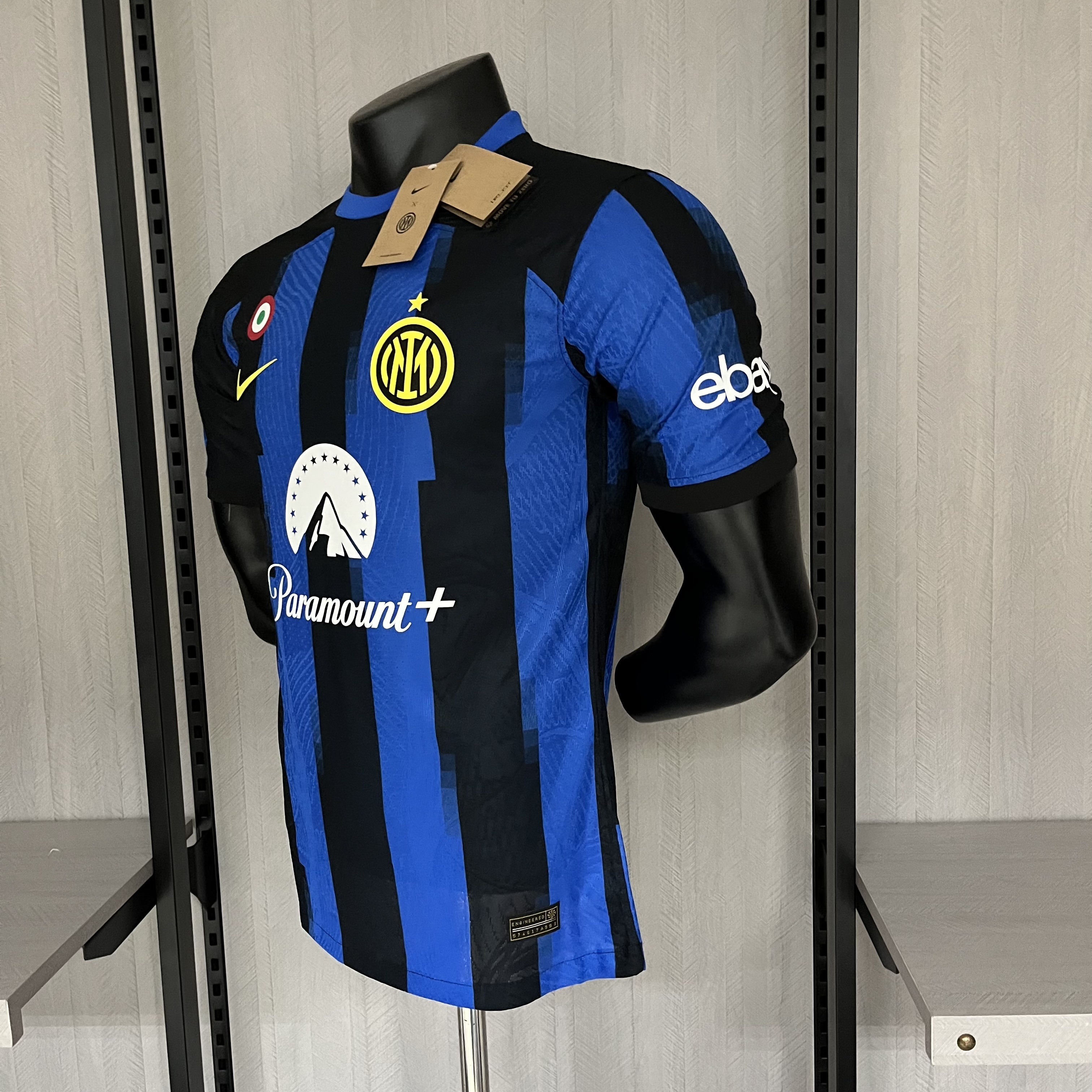 Inter Milan Mens Player Version Home Jersey