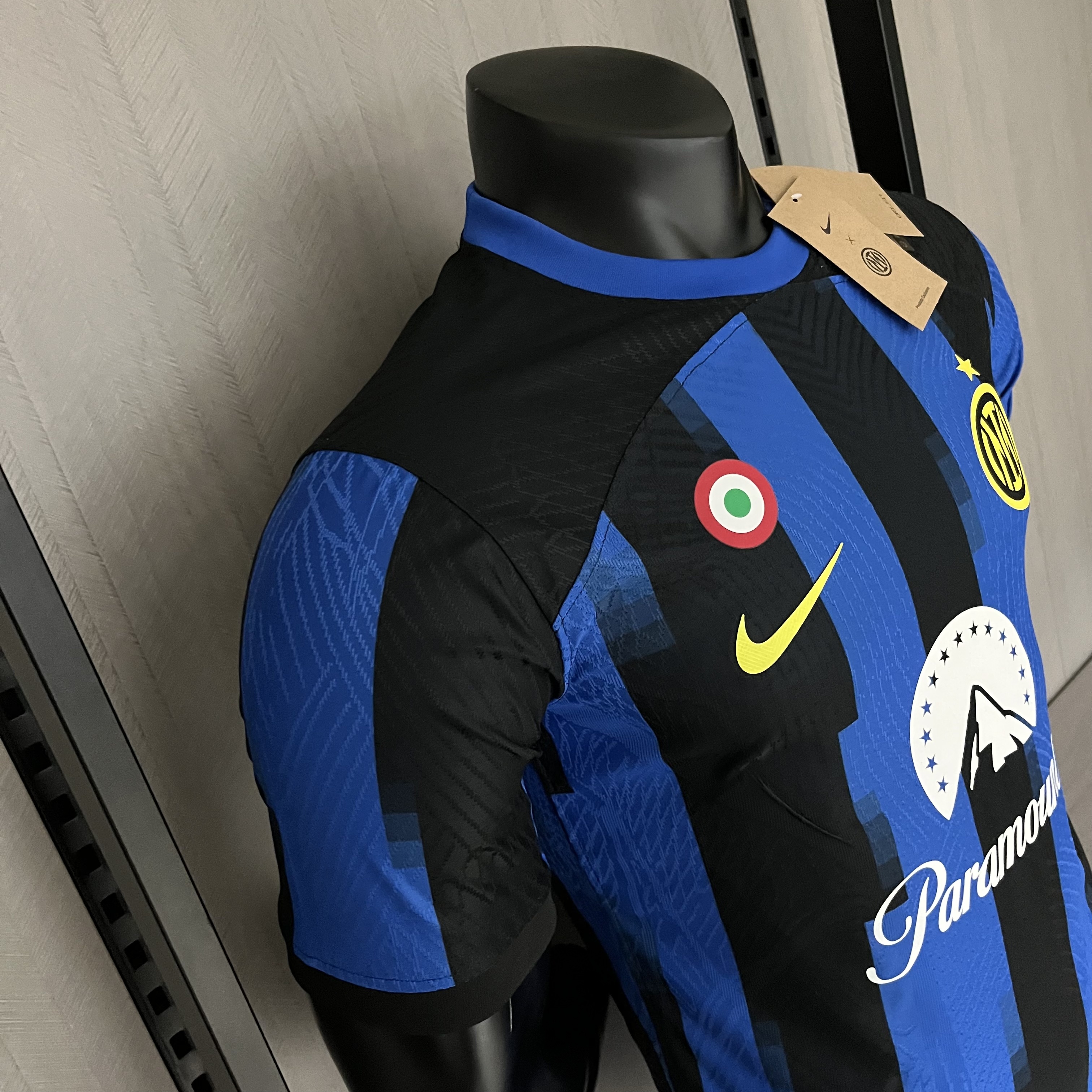 Inter Milan Mens Player Version Home Jersey