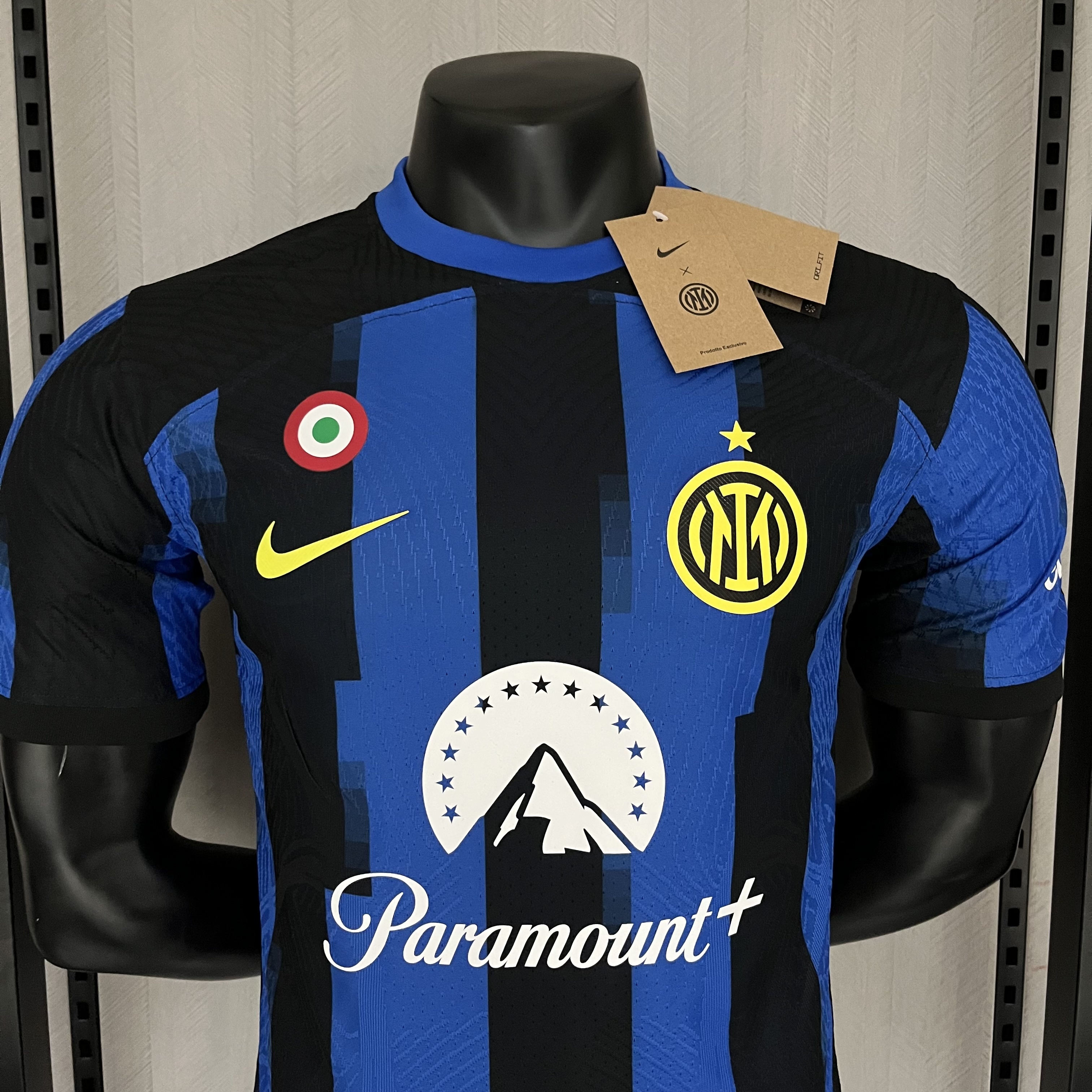 Inter Milan Mens Player Version Home Jersey