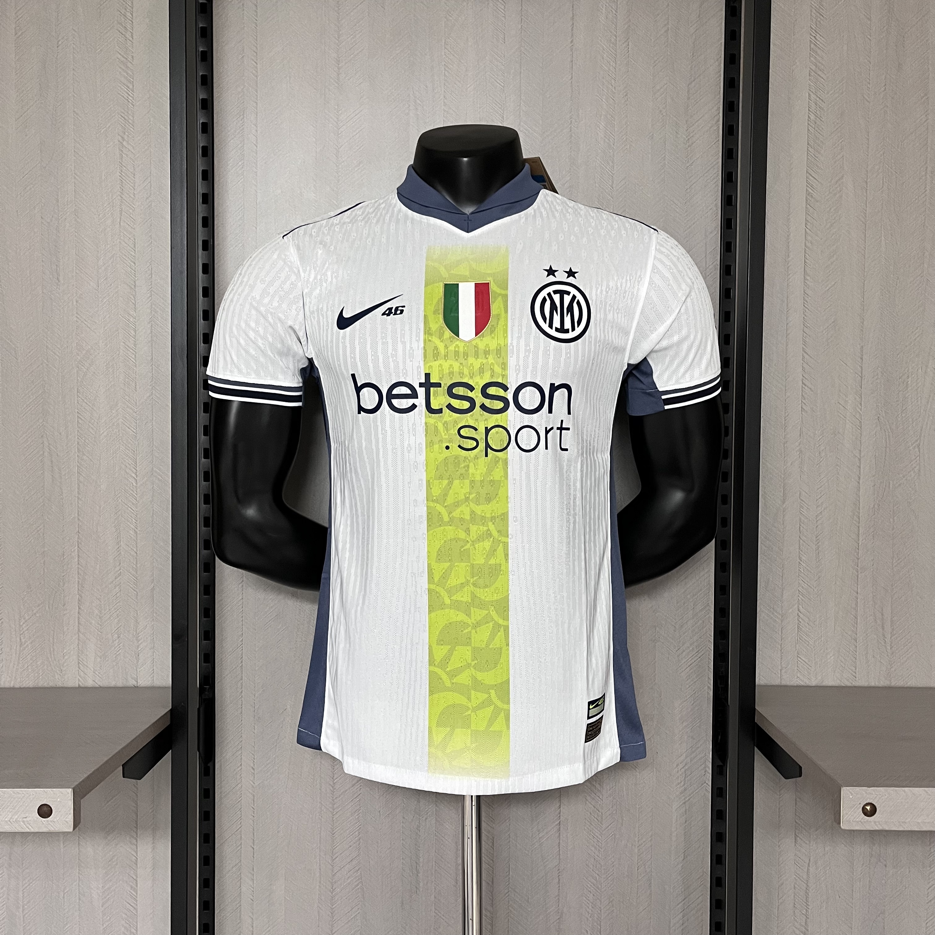 Inter Milan Mens Player Version Rossi #46 Special Edition Jersey