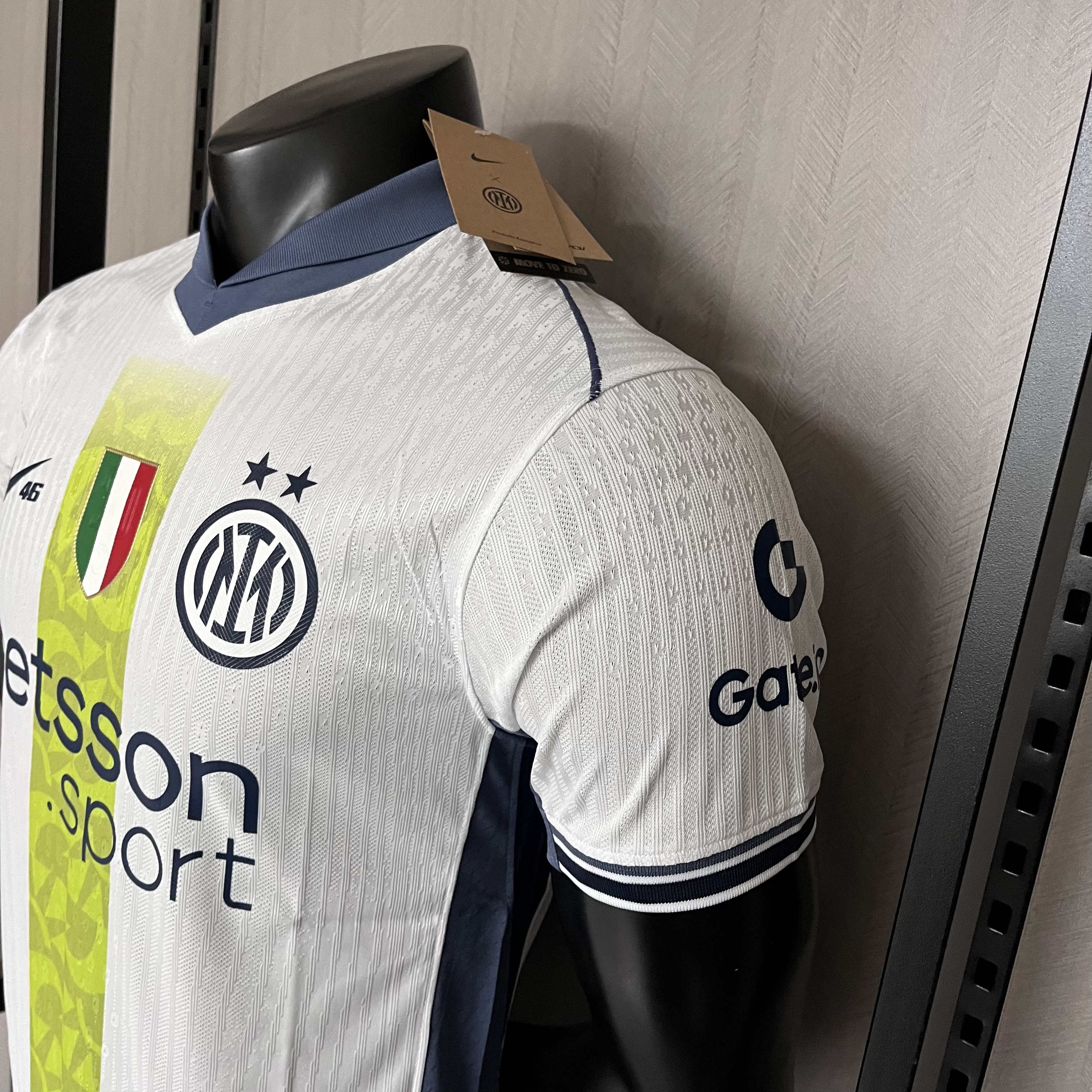 Inter Milan Mens Player Version Rossi #46 Special Edition Jersey