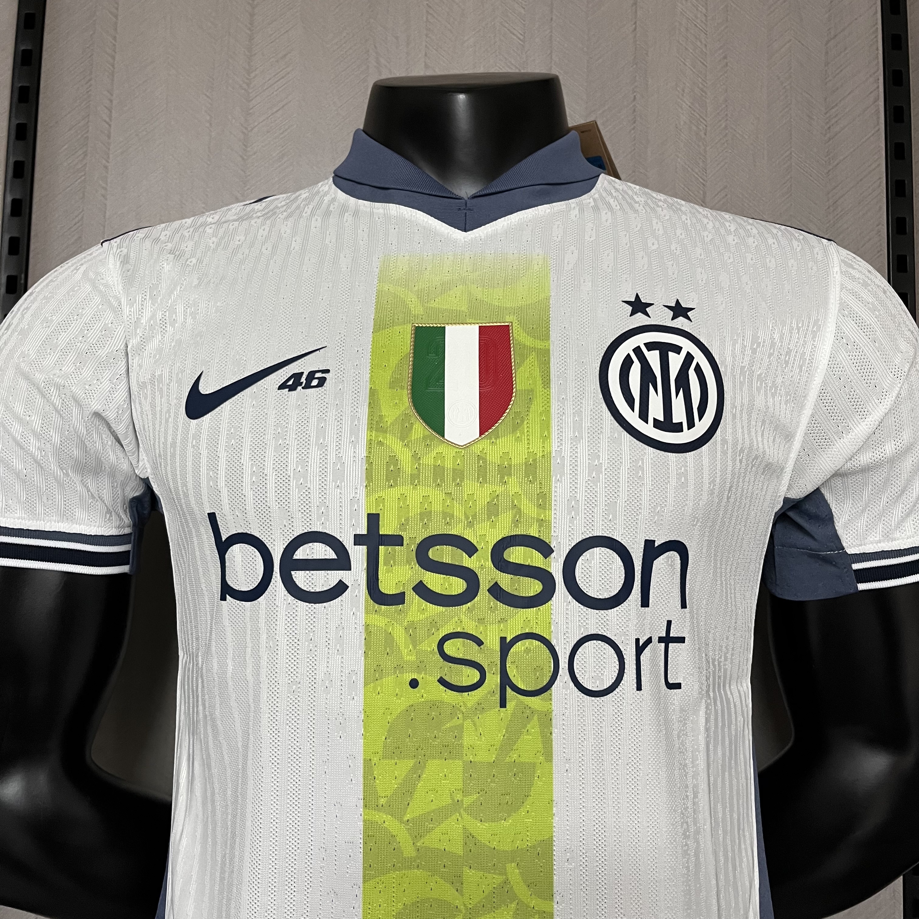 Inter Milan Mens Player Version Rossi #46 Special Edition Jersey