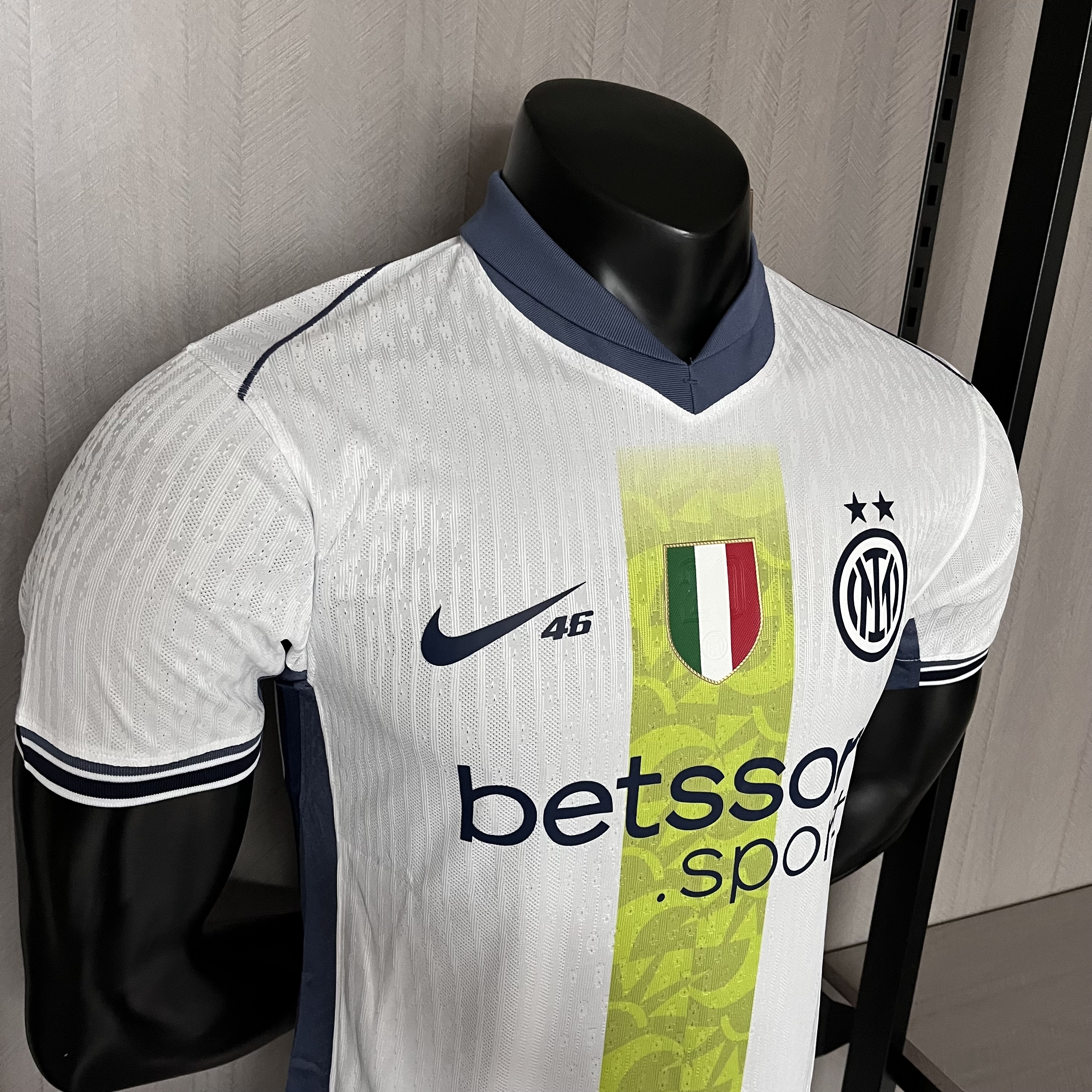 Inter Milan Mens Player Version Rossi #46 Special Edition Jersey